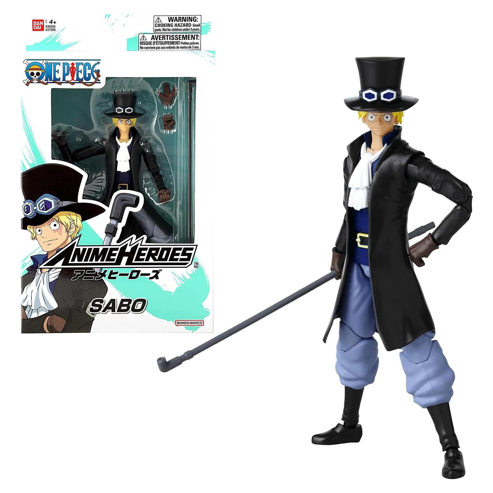 Figura Articulada Sabo 17 cm Bandai One Piece Juguete 4+