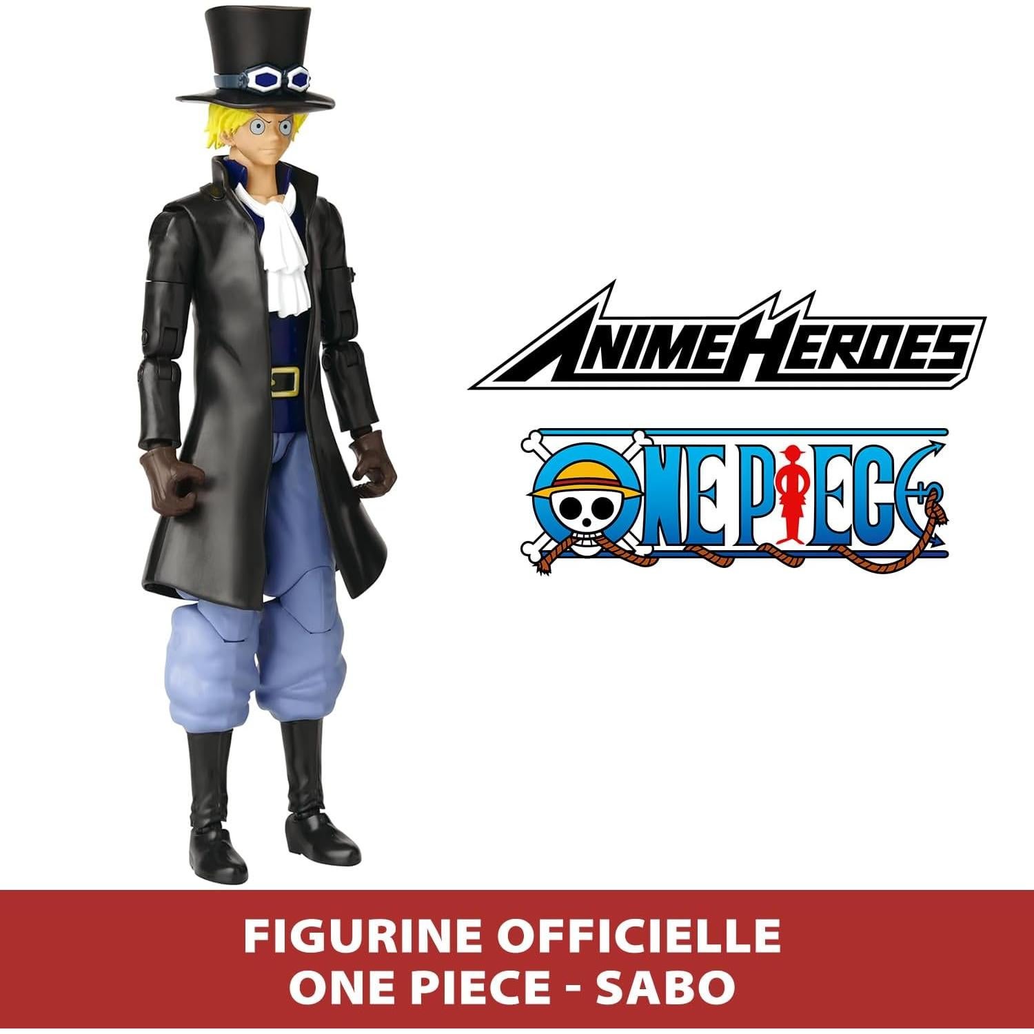 Figura Articulada Sabo 17 cm Bandai One Piece Juguete 4+