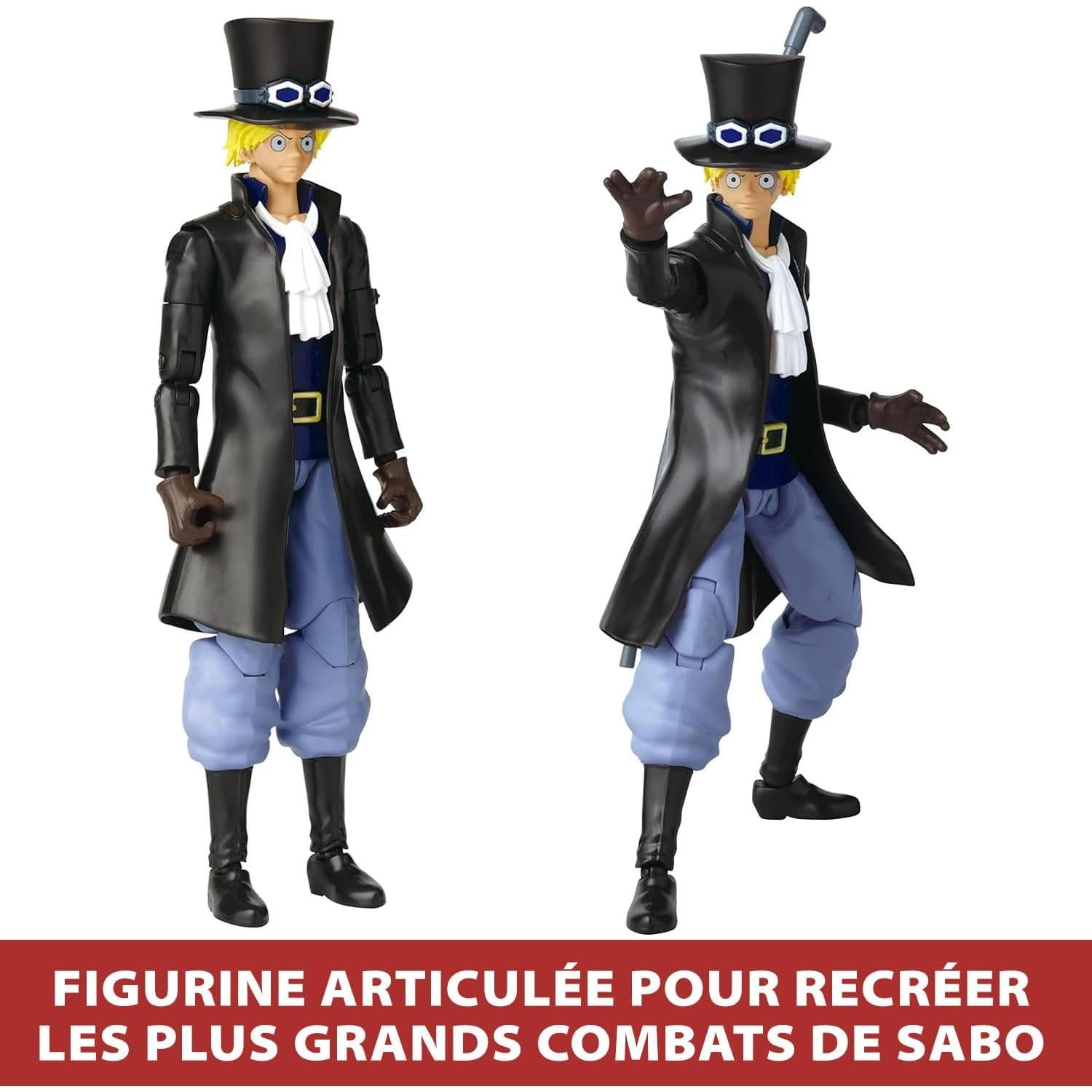Figura Articulada Sabo 17 cm Bandai One Piece Juguete 4+