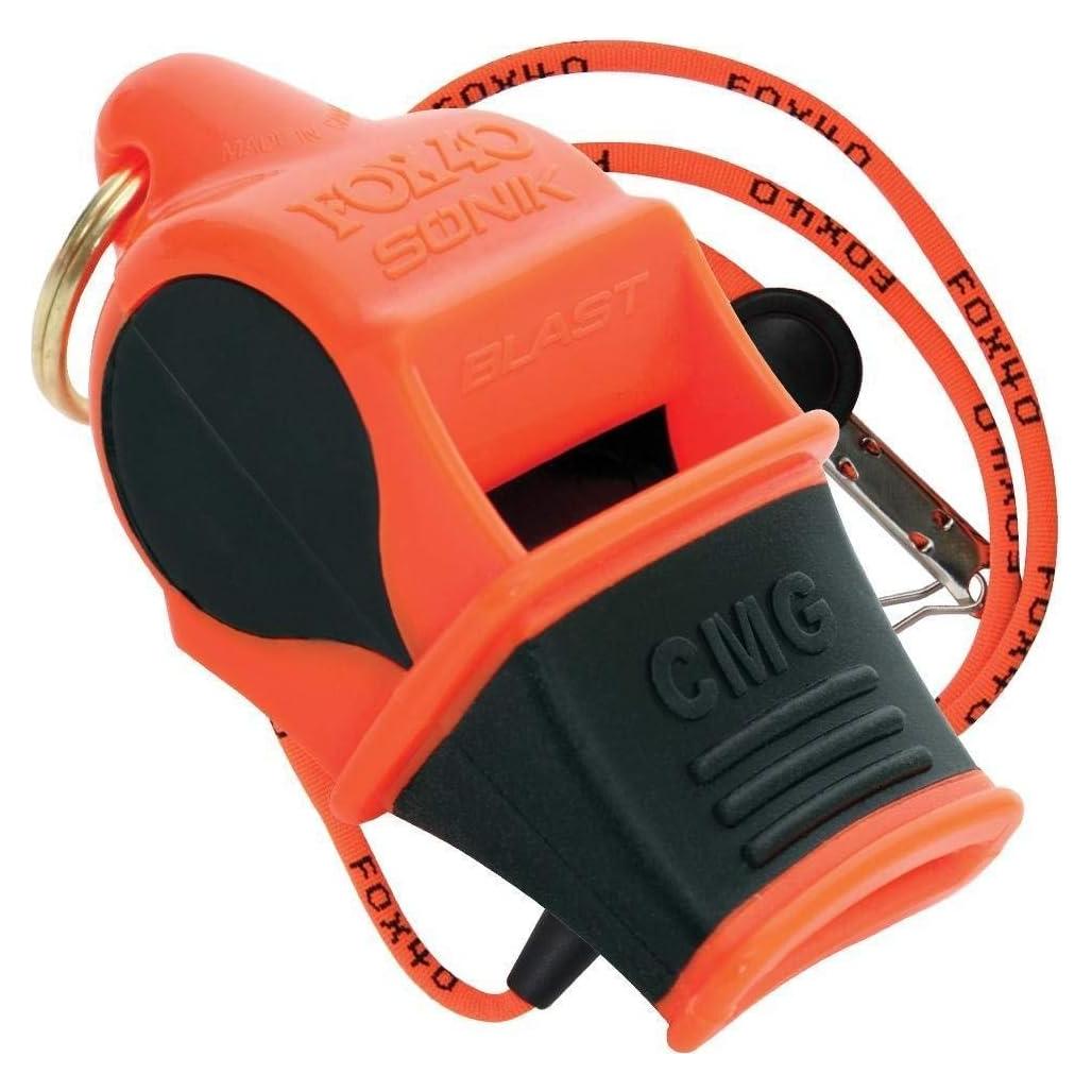 Silbato Fox 40 Sonik Blast Naranja 120 dB Impermeable