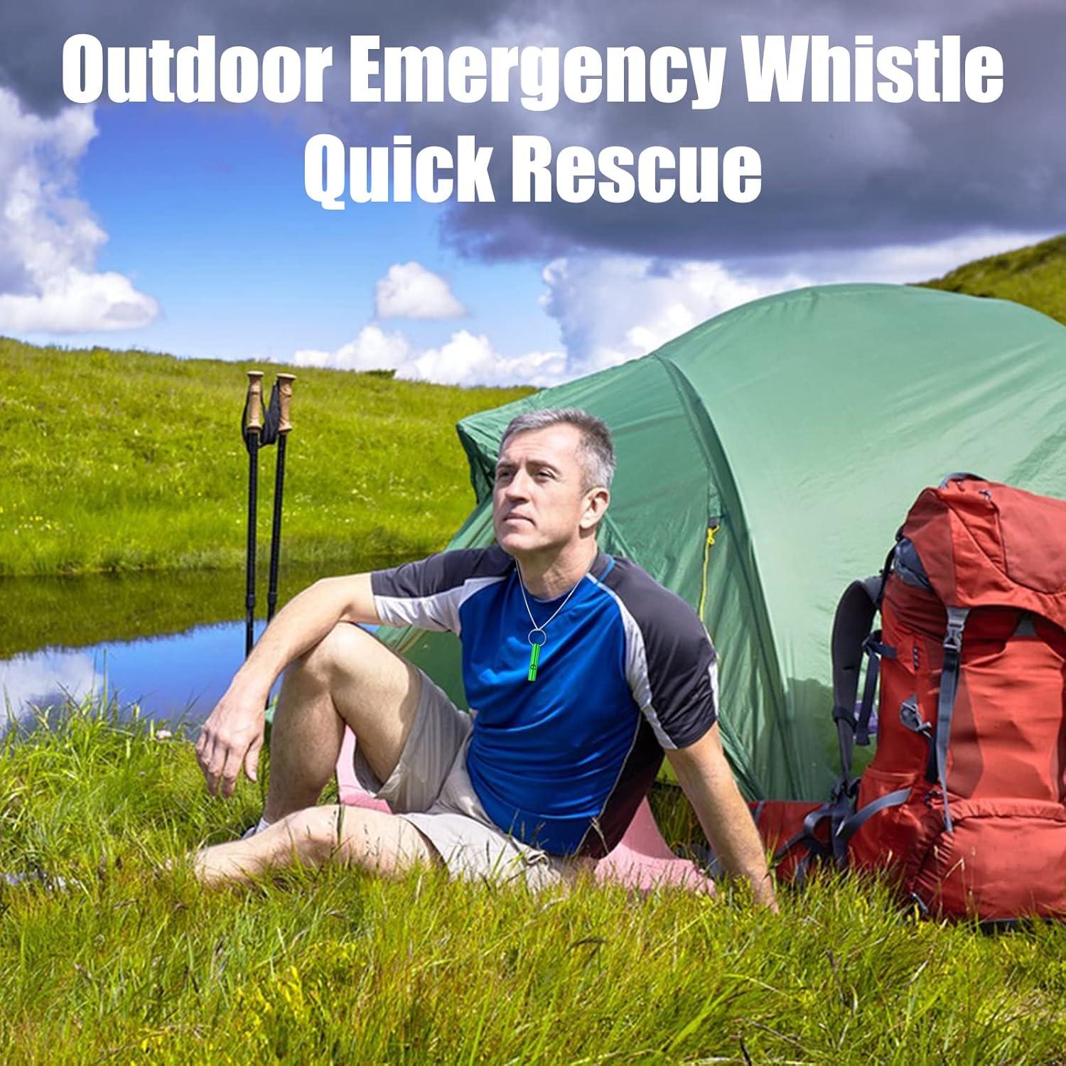 Silbato de Emergencia MIDELONG 6 Pcs Aluminio Multicolor