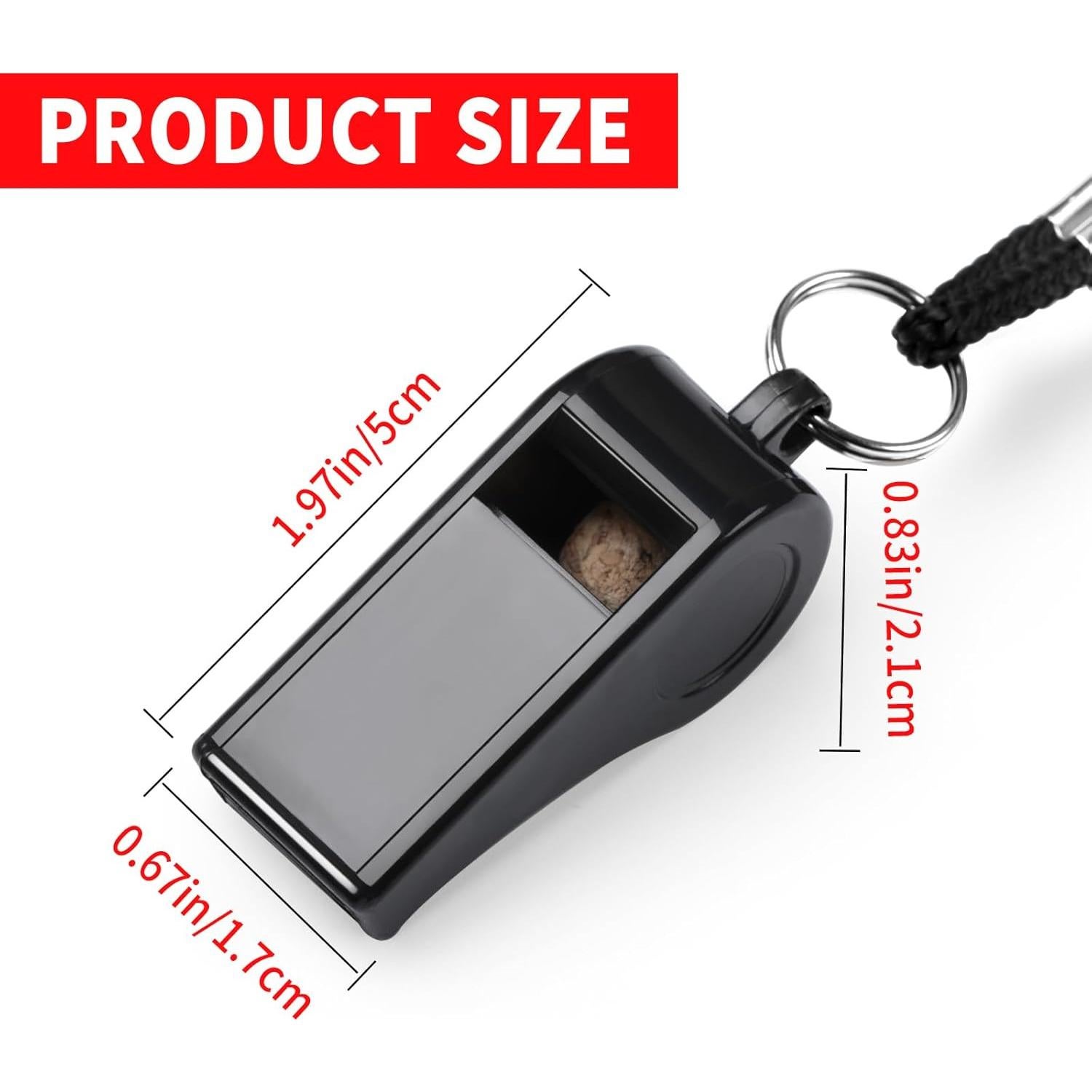 Silbato SPORTIC 3 Paquete Plástico 120dB para Entrenadores