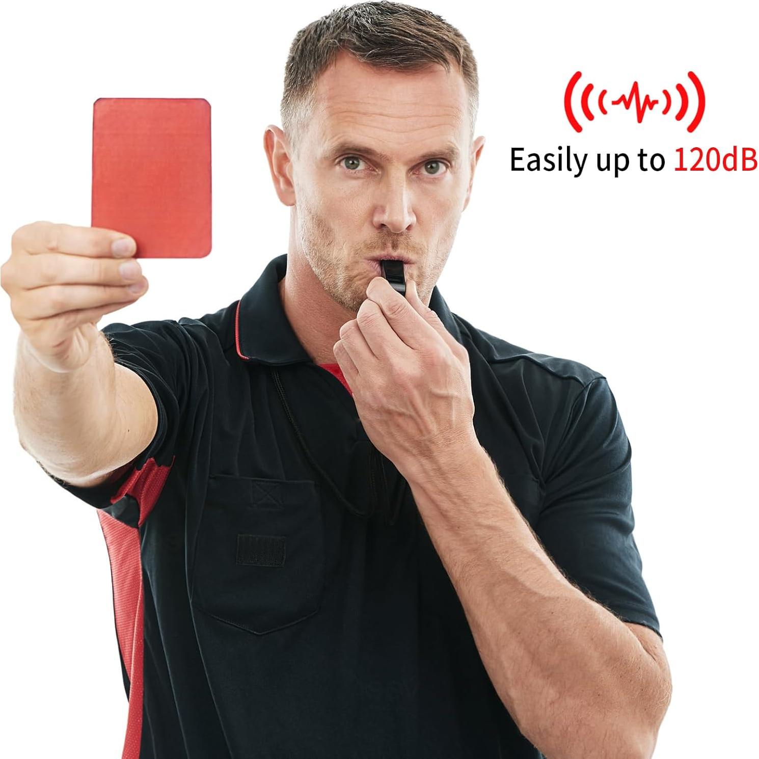 Silbato SPORTIC 3 Paquete Plástico 120dB para Entrenadores