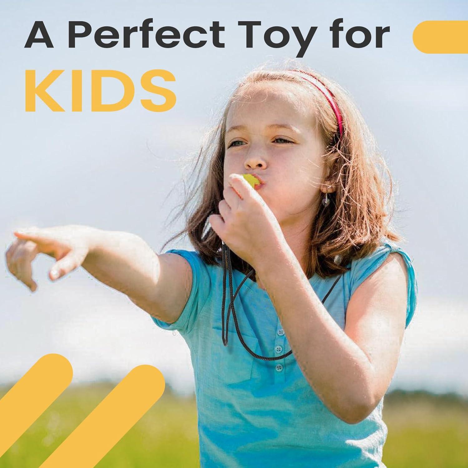 Silbatos Deportivos JKQAGD 2PCS con Cordón - Sonido Fuerte 120dB