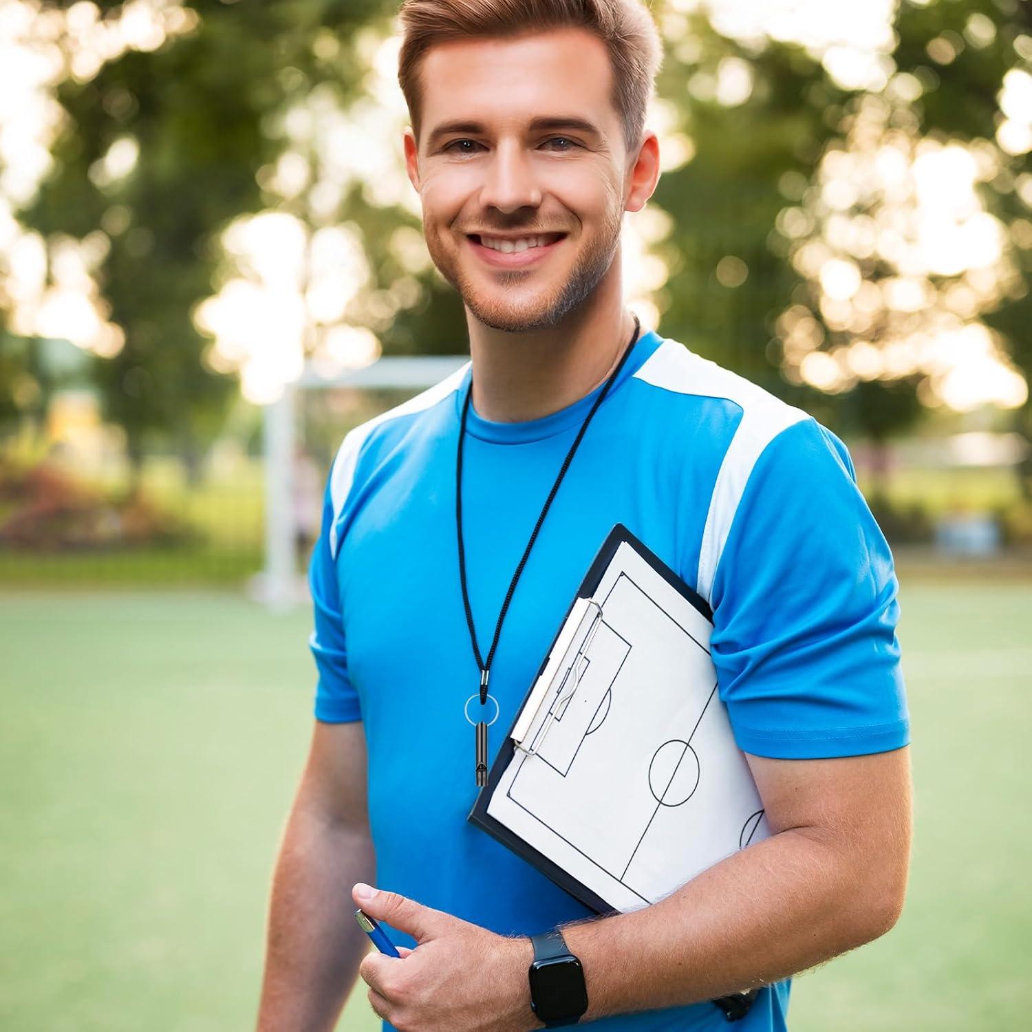 200 Silbatos de Emergencia Aluminio JJUNW para Camping y Deportes