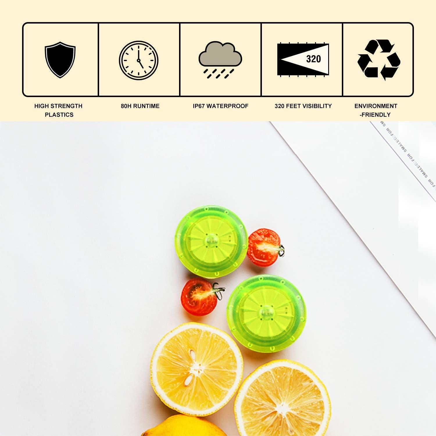 Luces de Rueda de Bicicleta MapleSeeker Multicolor IP67