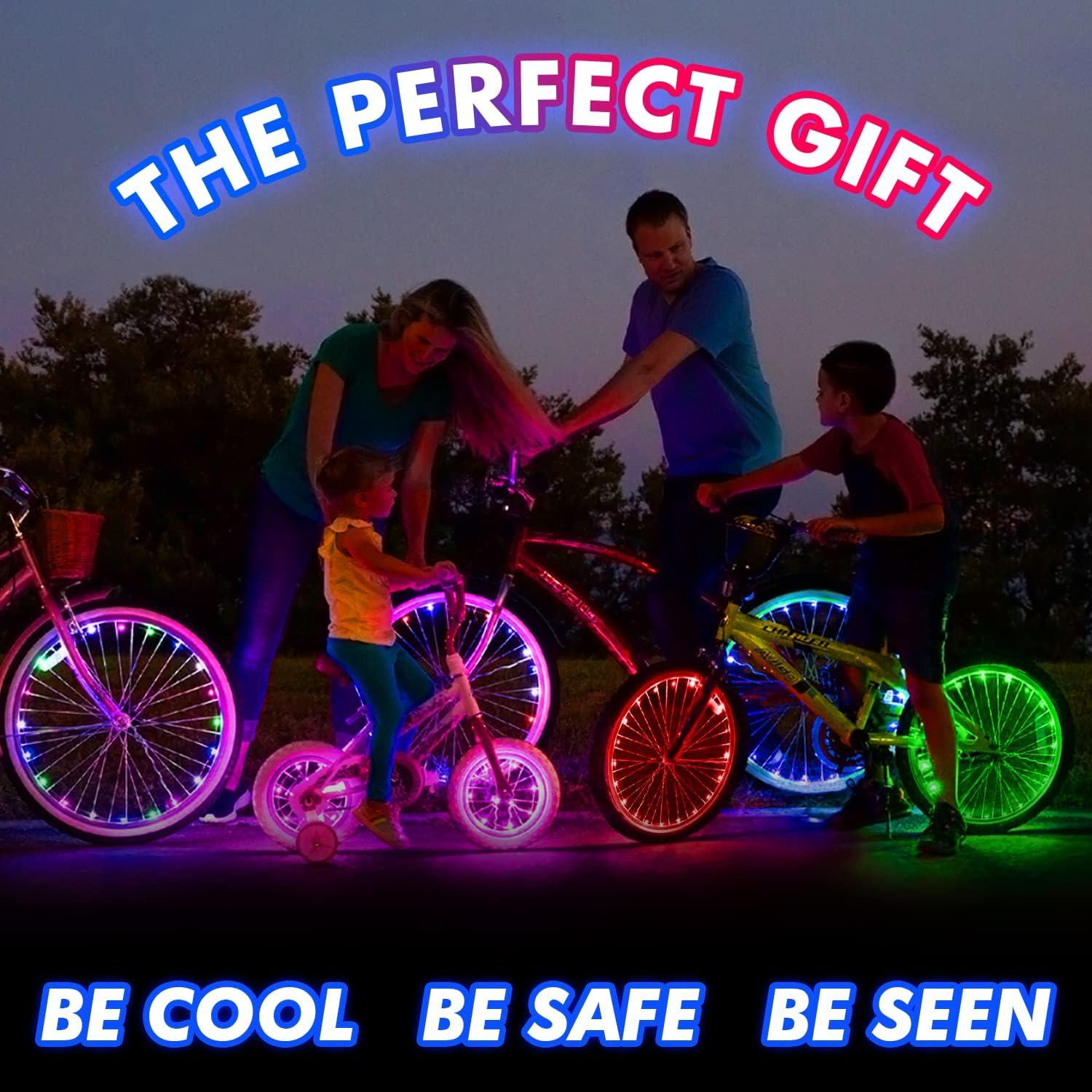 Luces LED para Ruedas de Bicicleta Activ Life - Cambio de Color