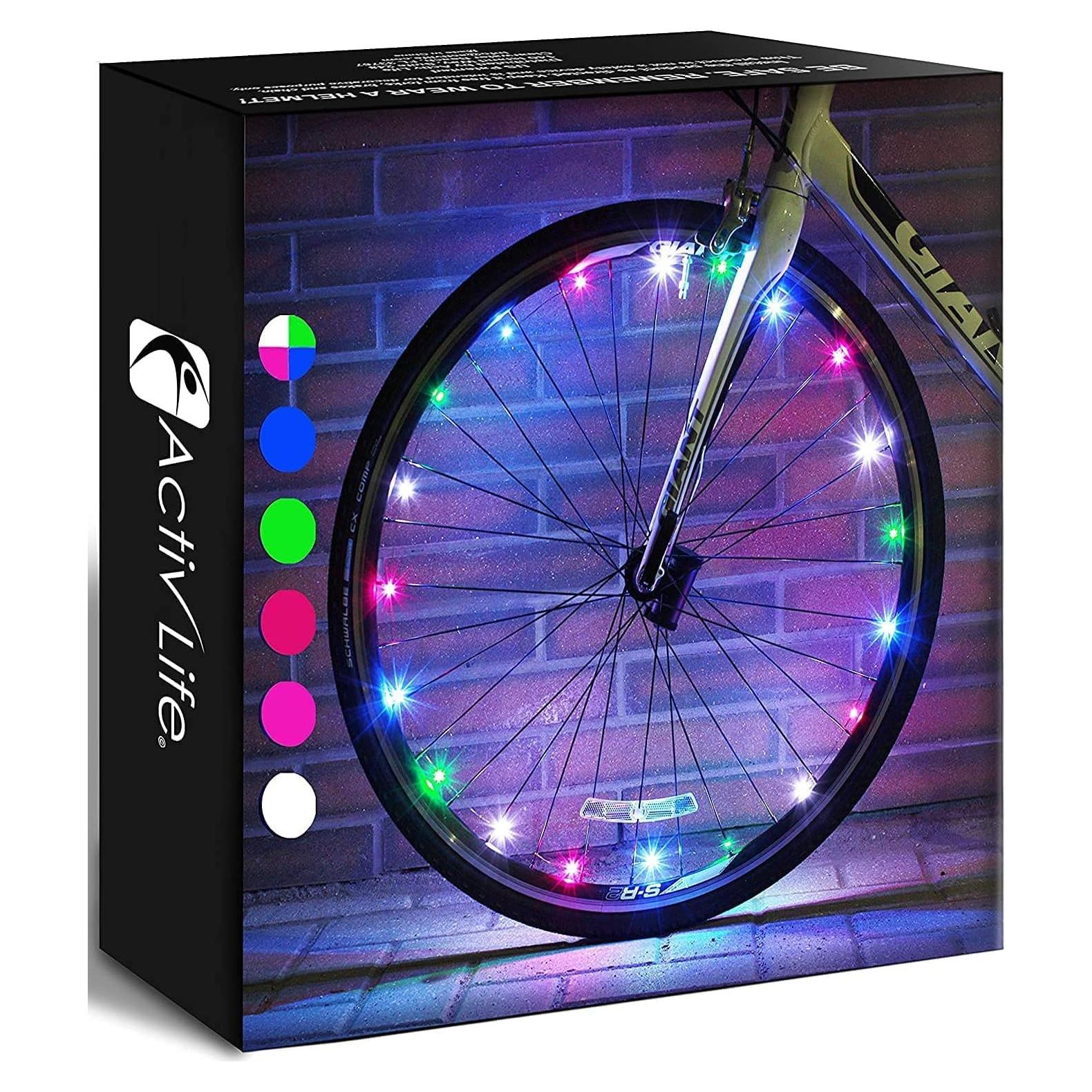 Luces LED para Ruedas de Bicicleta Activ Life - Paquete de 2