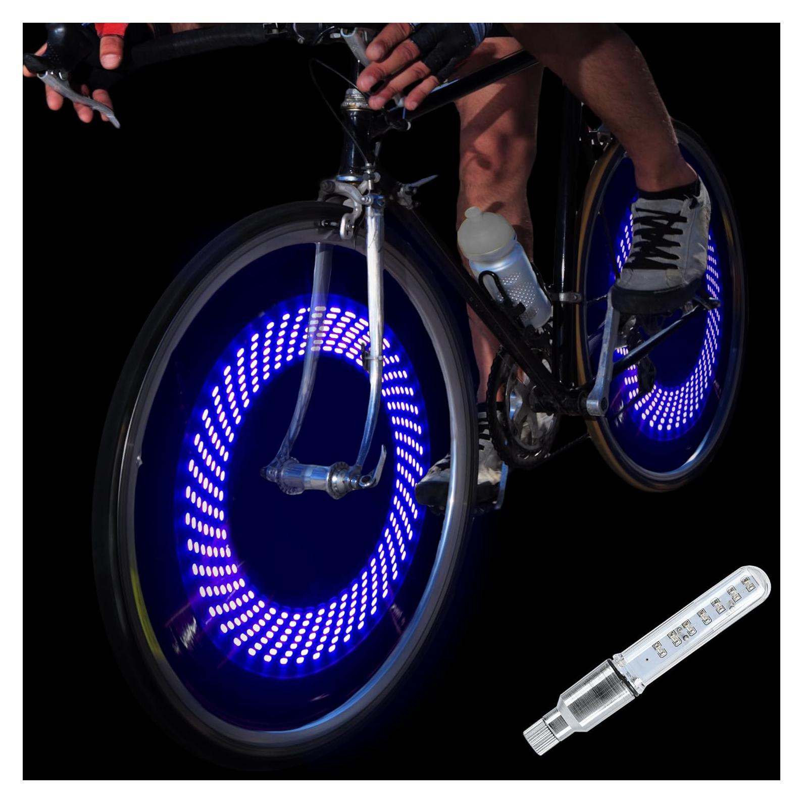 Luces LED para Ruedas de Bicicleta DAWAY A08 - Impermeables