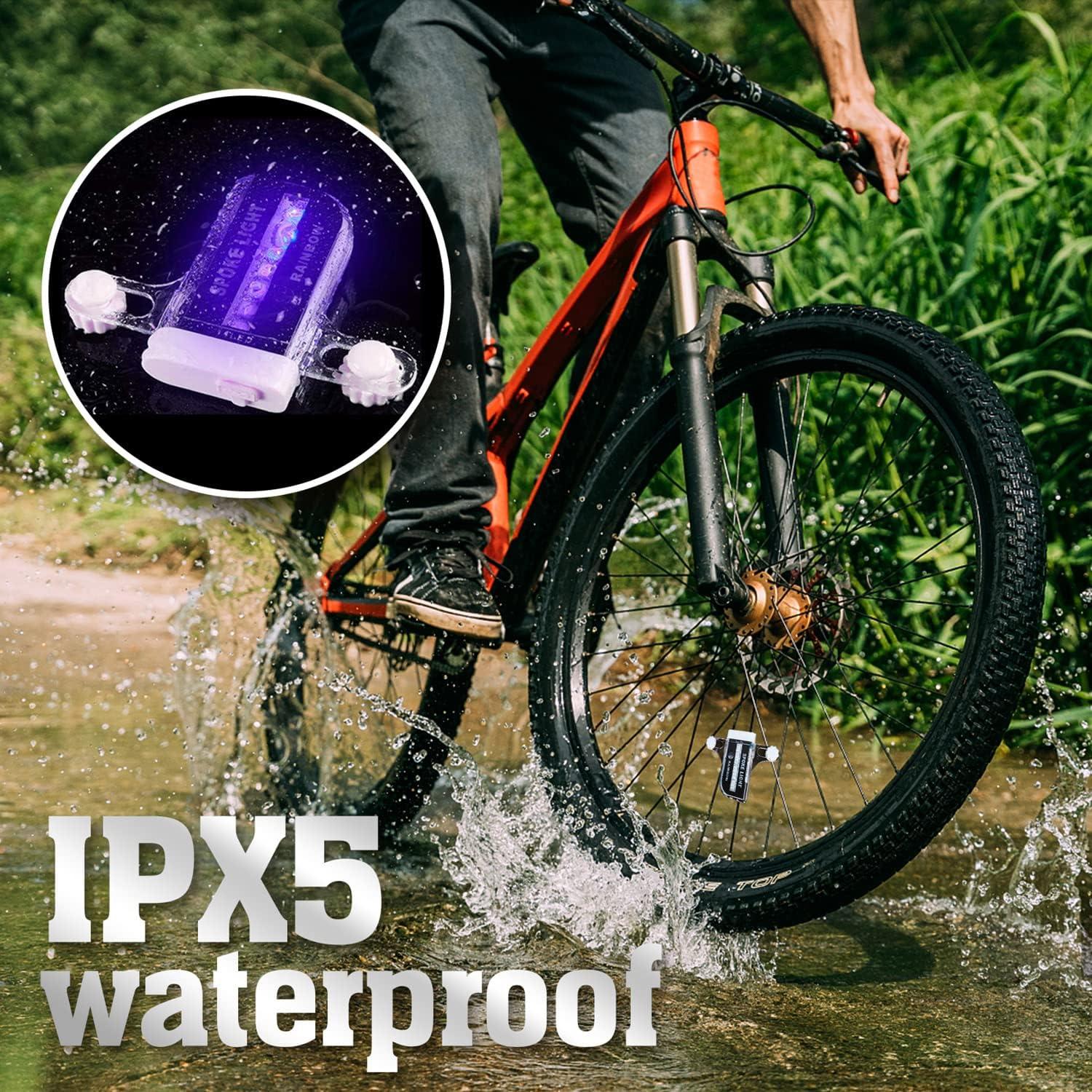 Luces de Rueda de Bicicleta LED Tandarui 14 LEDs Impermeables