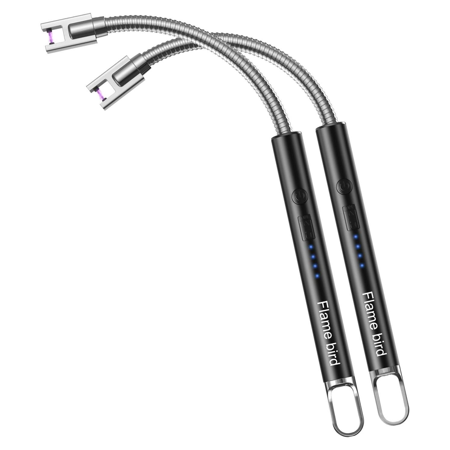 Encendedor eléctrico recargable USB Flame Bird 2 unidades