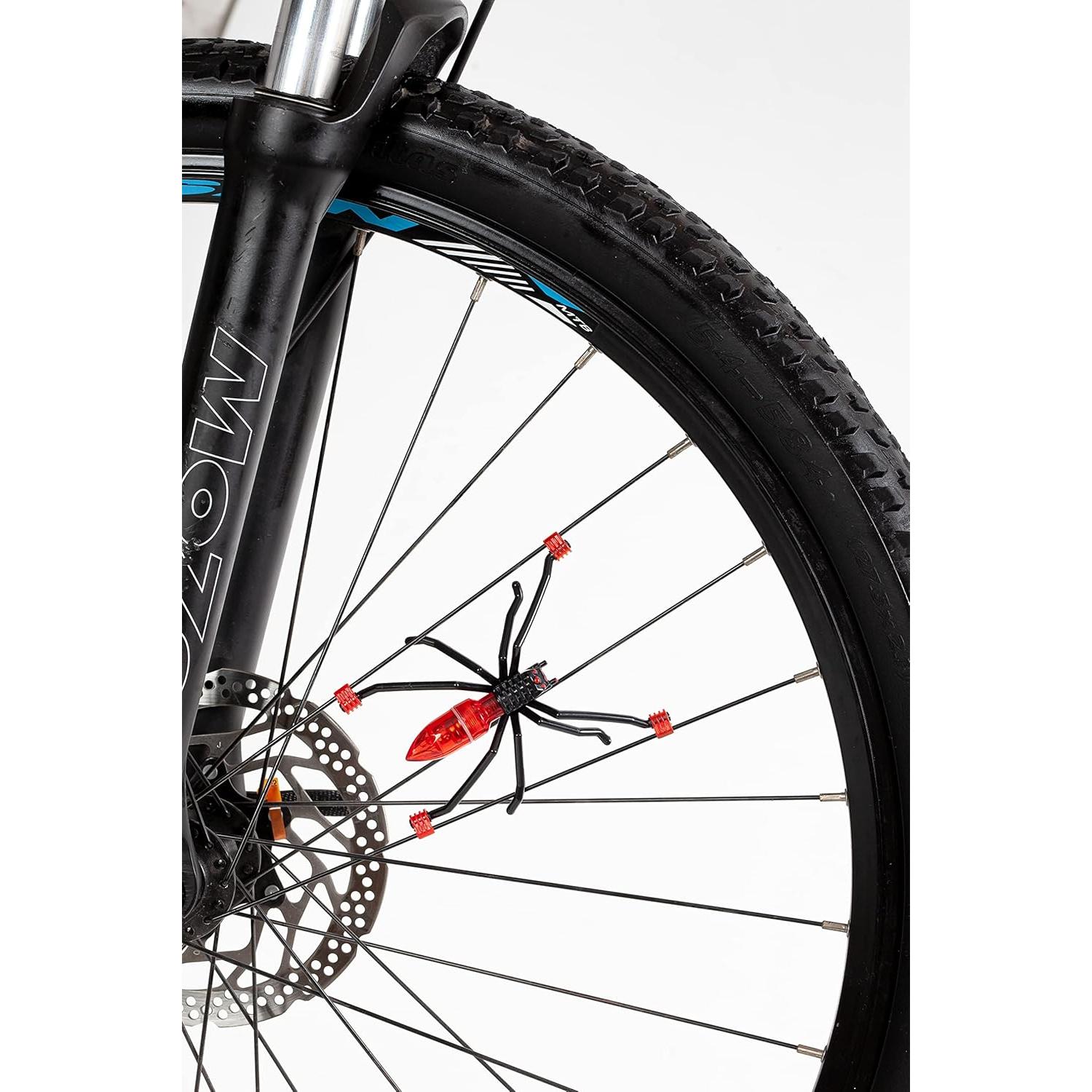 Luces de Radios de Bicicleta Ryders Araña LED - Seguridad y Diversión