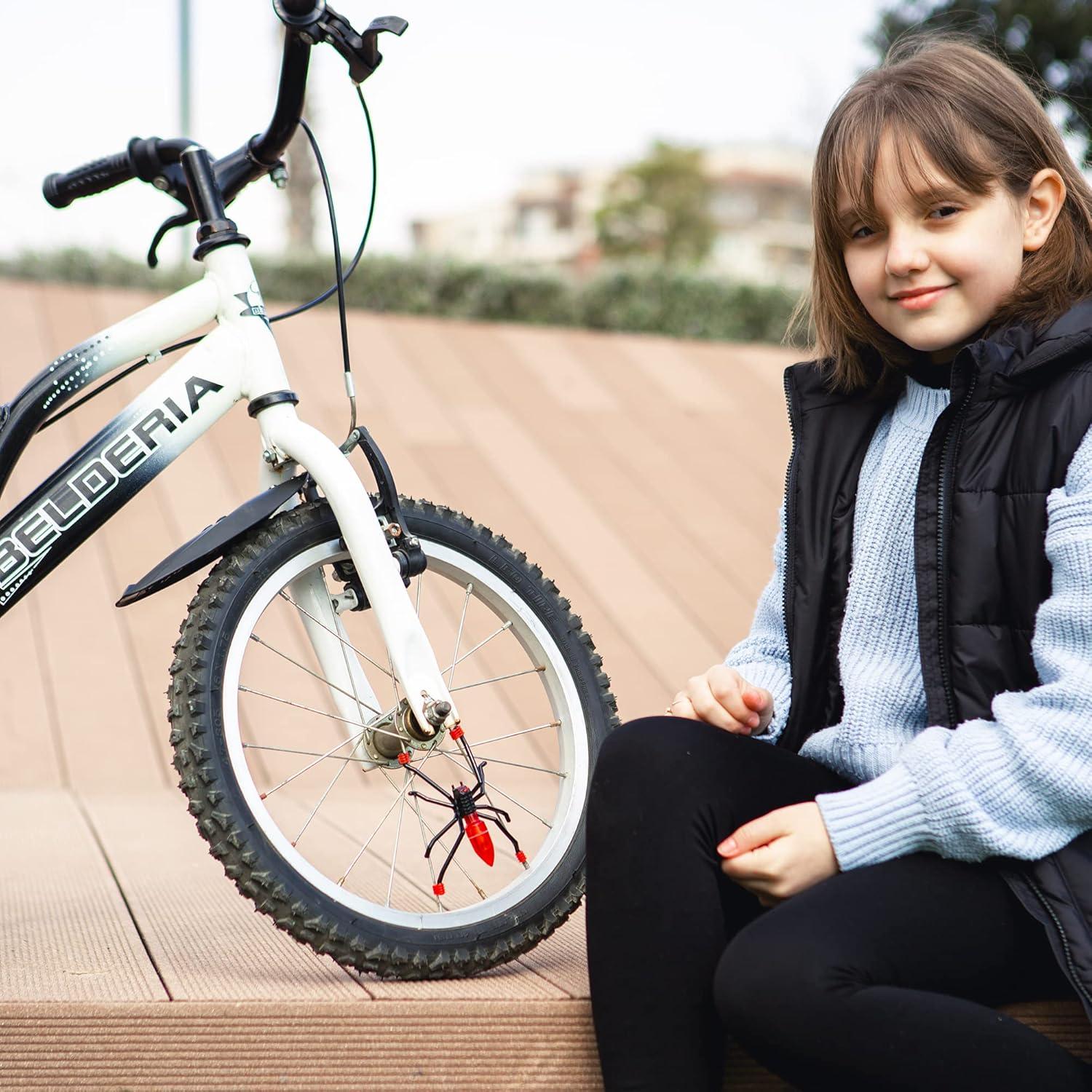 Luces de Radios de Bicicleta Ryders Araña LED - Seguridad y Diversión