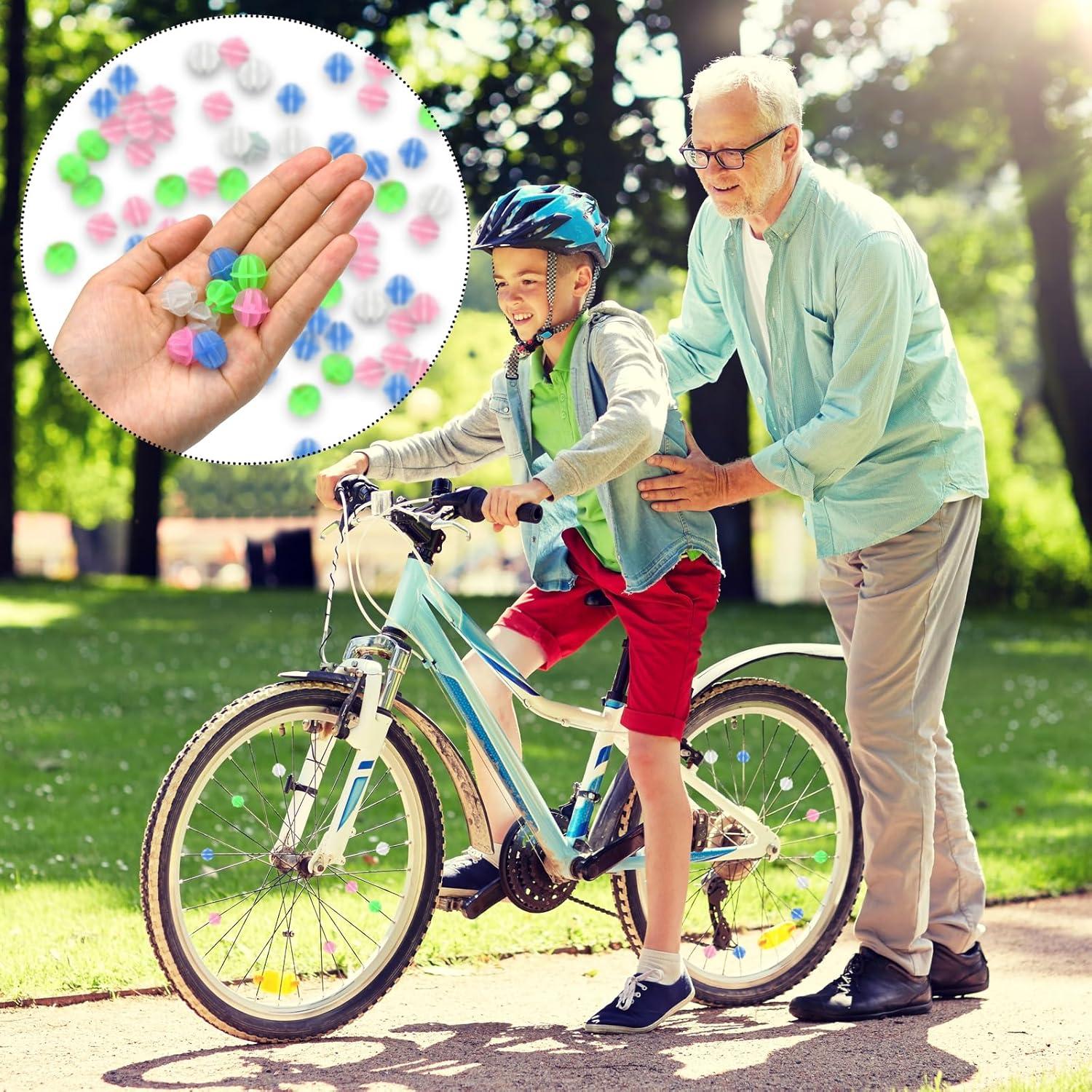 Perlas de Radios de Bicicleta Luminosas Nanaborn 216PCS