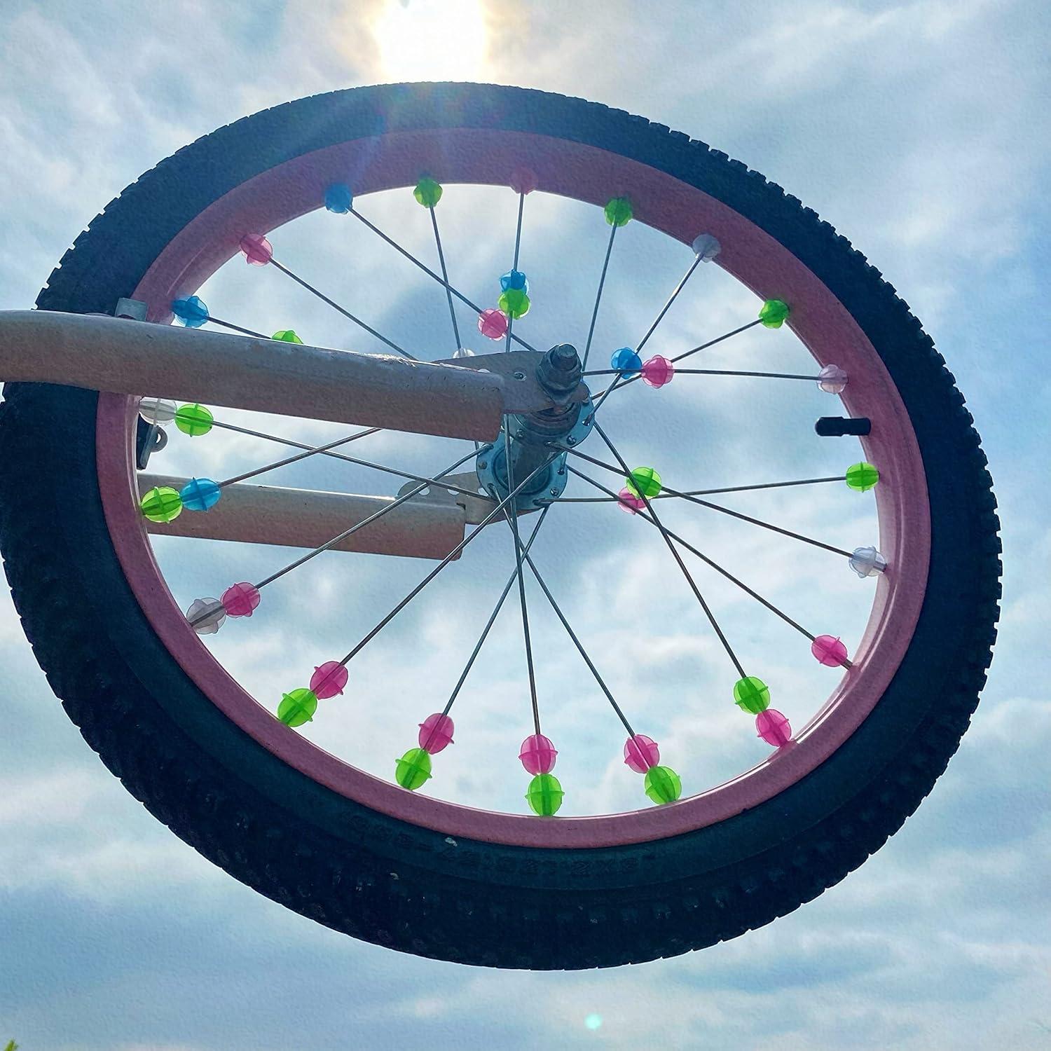 Perlas de Radios de Bicicleta Luminosas Nanaborn 216PCS