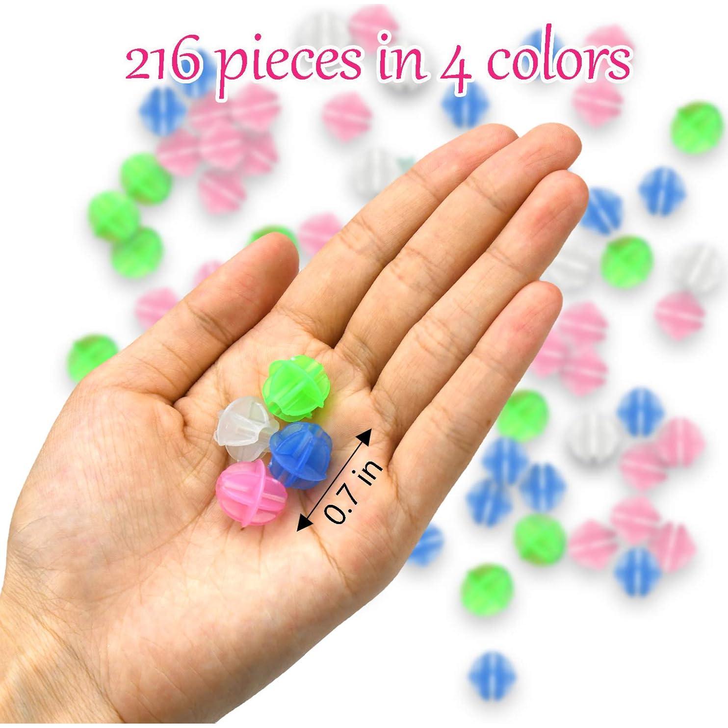 Perlas de Radios de Bicicleta Luminosas Nanaborn 216PCS