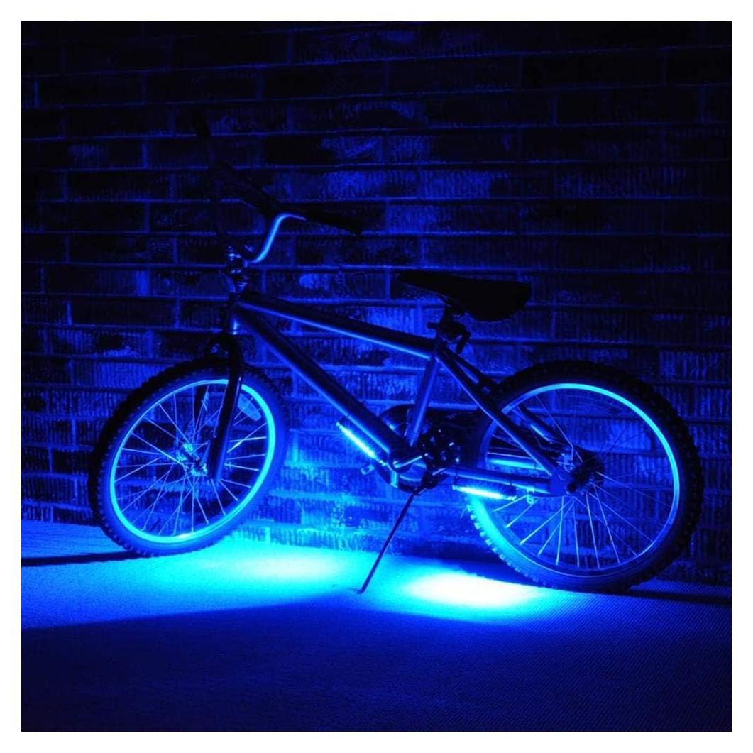 Luz LED para Marco de Bicicleta Brightz GoBrightz - Azul - 4 Modos