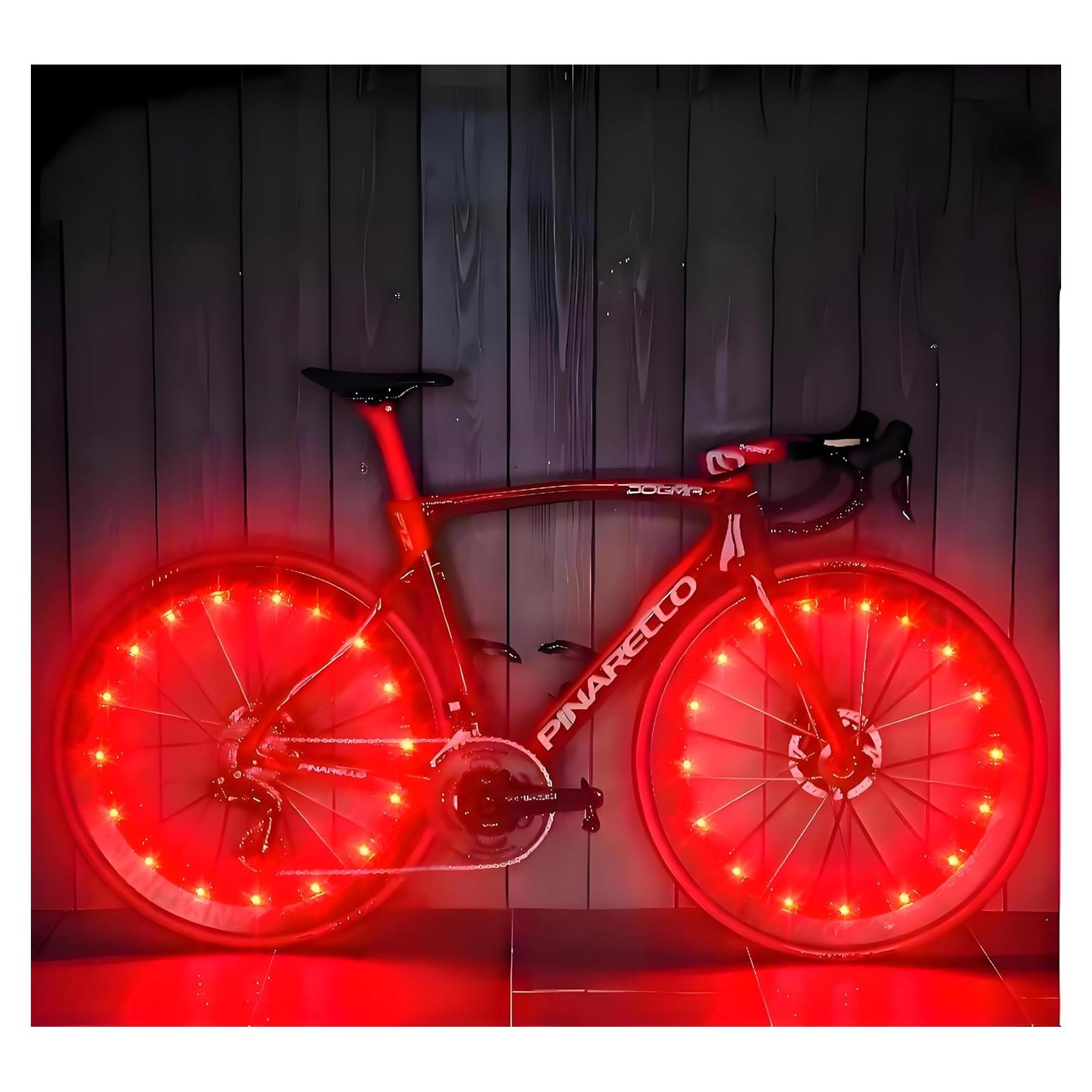 Luces LED para Ruedas de Bicicleta KIRIKIT - Paquete de 2, IP65