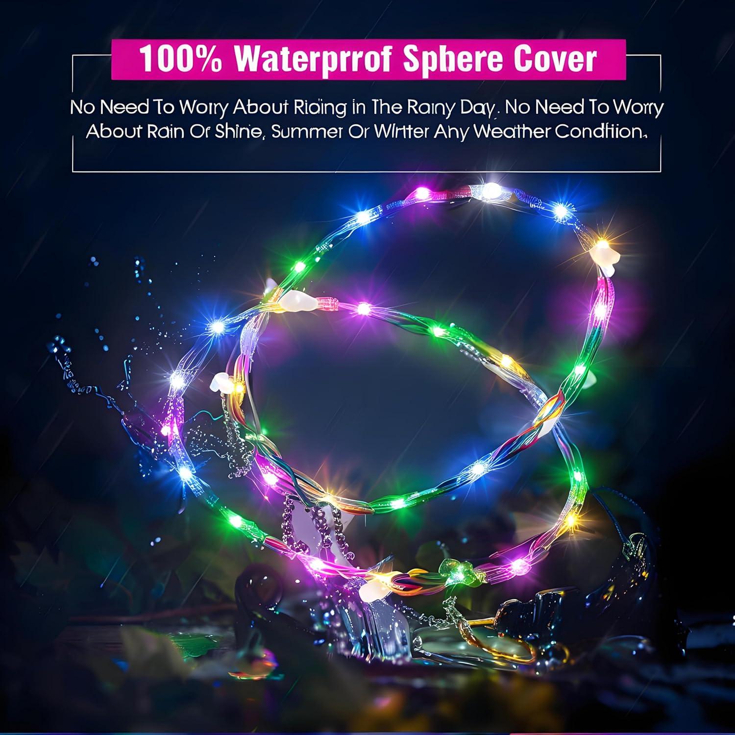 Luces LED para Ruedas de Bicicleta KIRIKIT - Paquete de 2, IP65