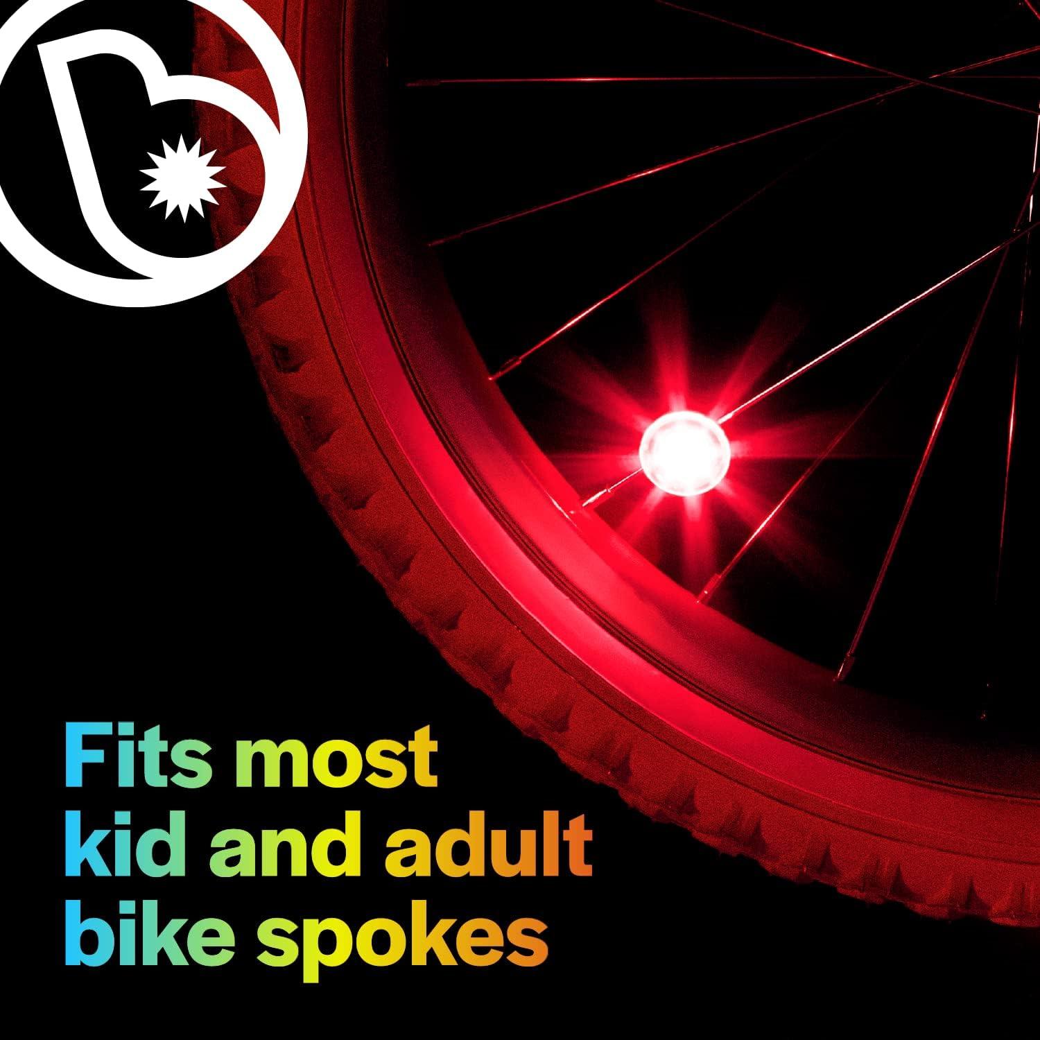 Luces LED para Radios de Bicicleta Brightz Orbit - Rojo