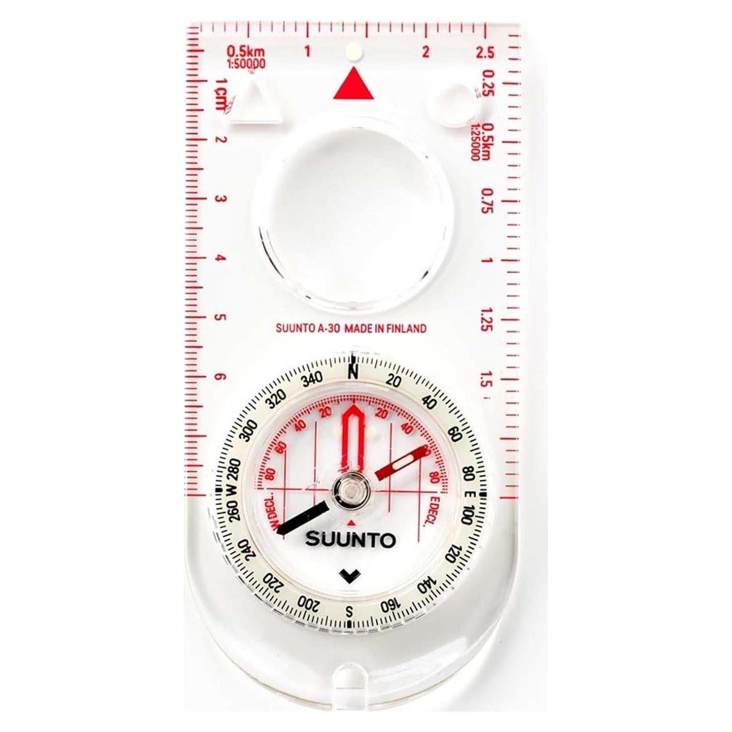 Brújula Suunto A-30 para Senderismo - Compacta y Precisa