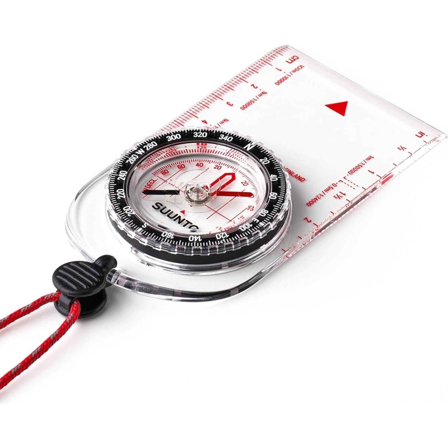 Brújula Suunto A-10 Compacta para Senderismo - Hemisferio Norte