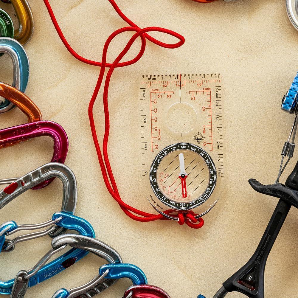 Brújula ProMap Sun Company - Ultraligera con Lupa 3X