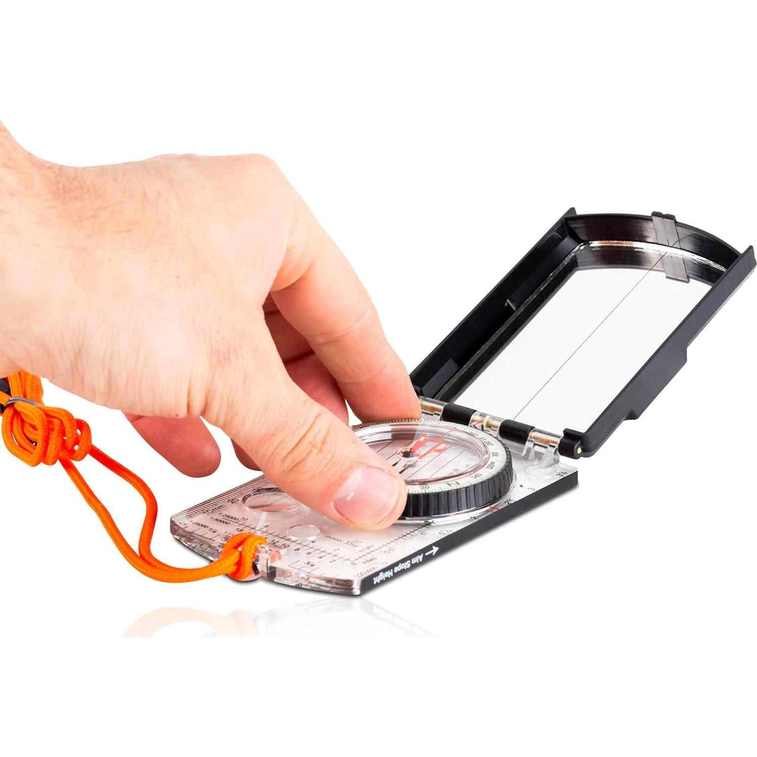 Brújula de Mapa ProSight Sun Company con Declination Ajustable