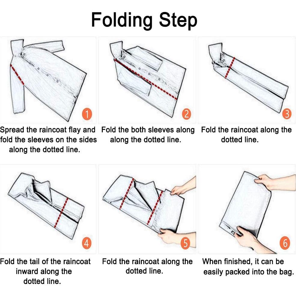 Ponchos de Lluvia Cosowe Reutilizables para Adultos 2 Pcs