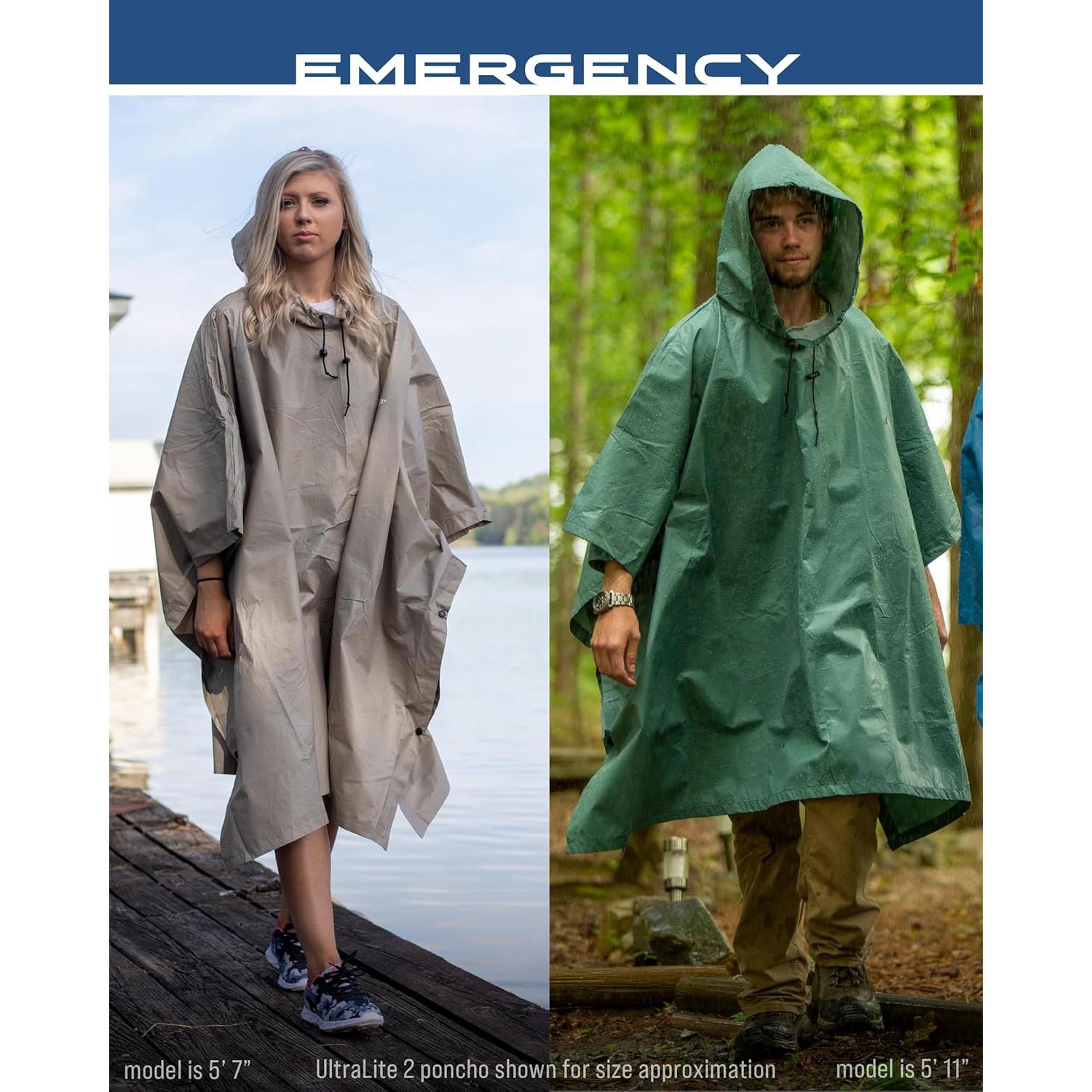 Poncho de Emergencia FROGG TOGGS Ultra-Lite Talla Única
