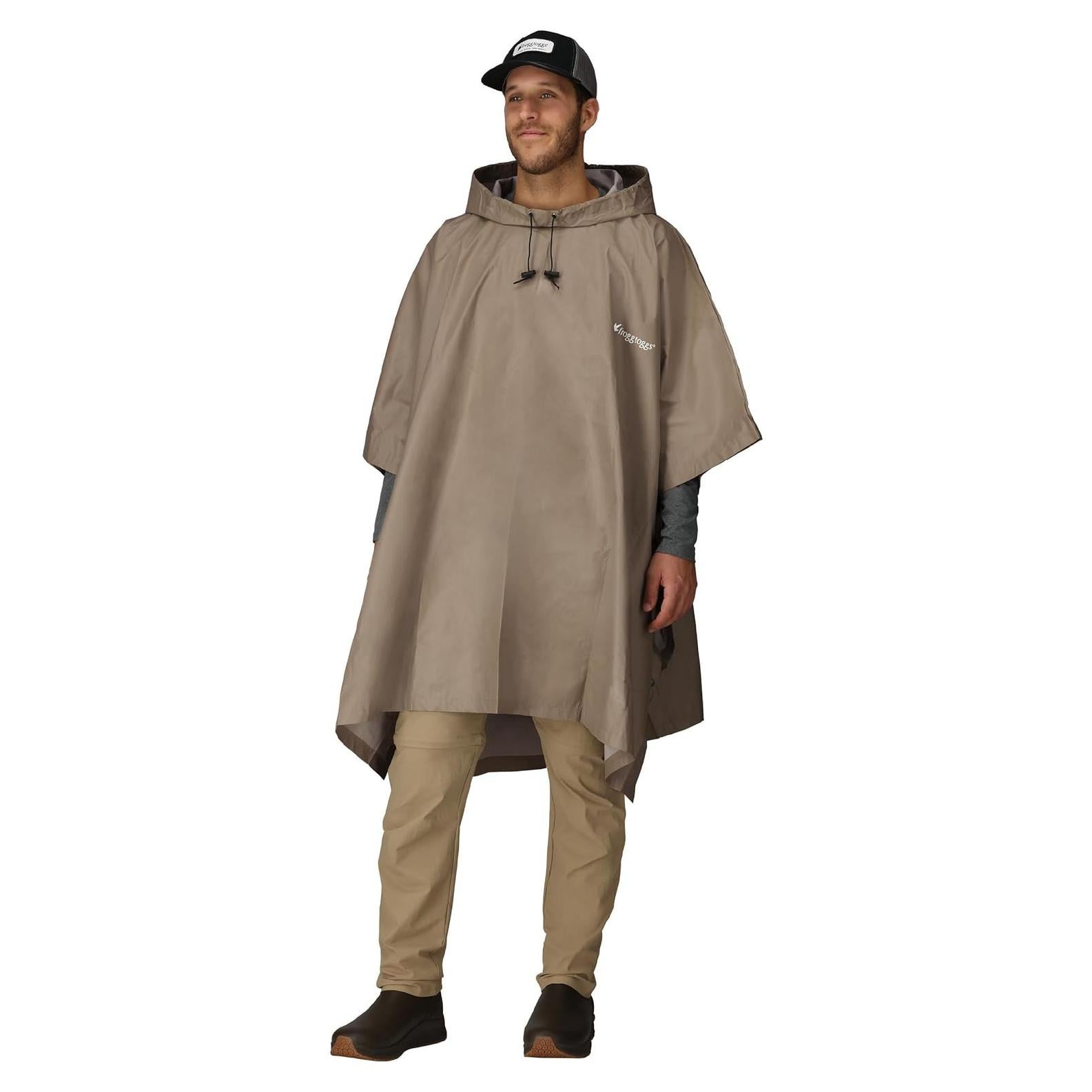 Poncho de Lluvia Impermeable FROGG TOGGS Ultra-Lite2 Caqui