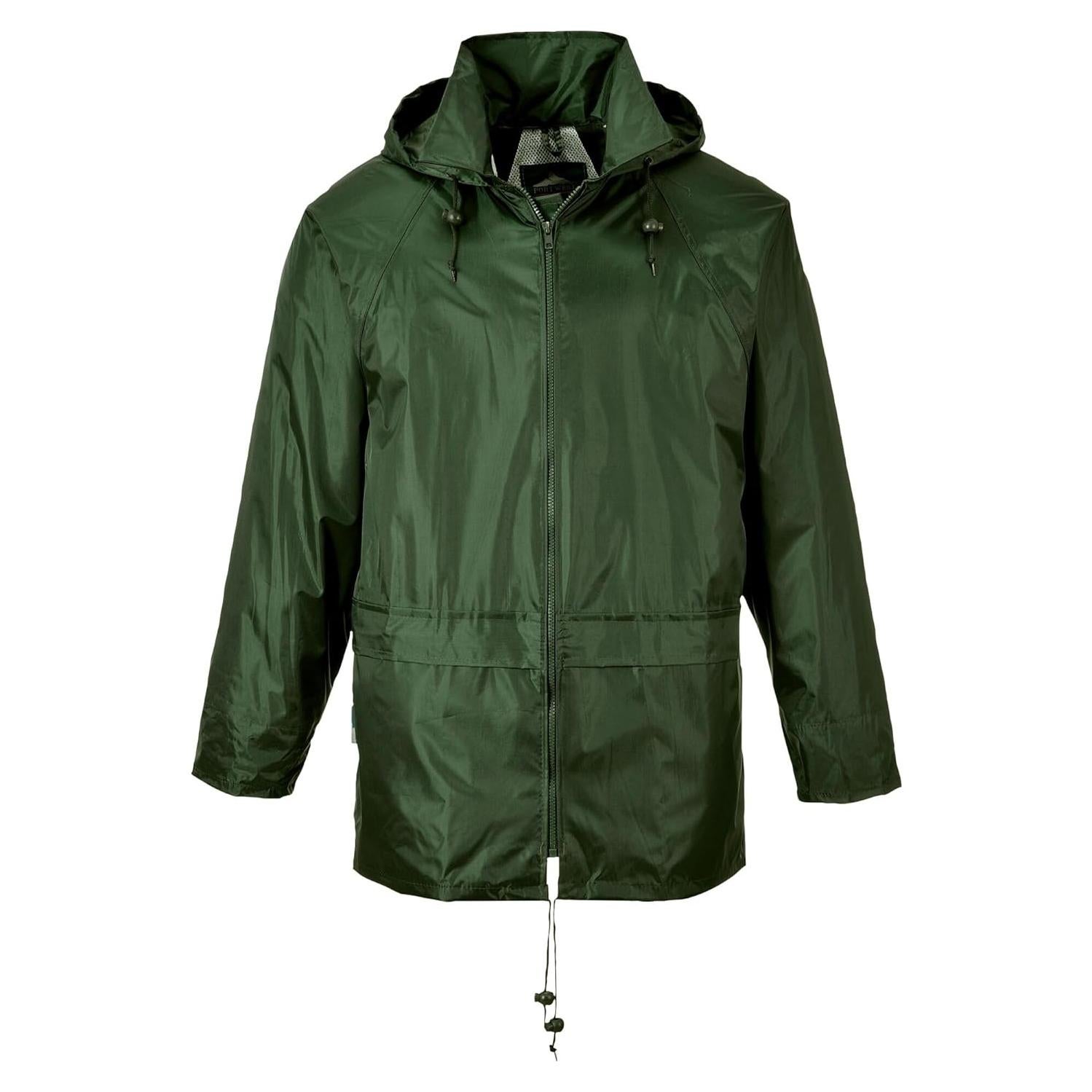 Chaqueta de Lluvia Impermeable Portwest US440 Verde Oliva M