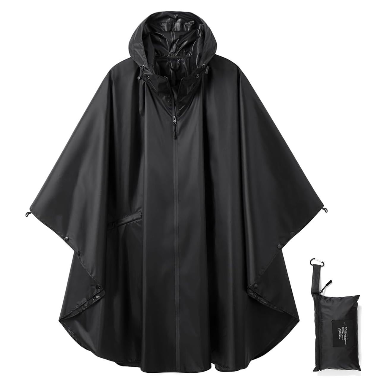 Poncho de Lluvia Impermeable Unisex Salamra con Capucha