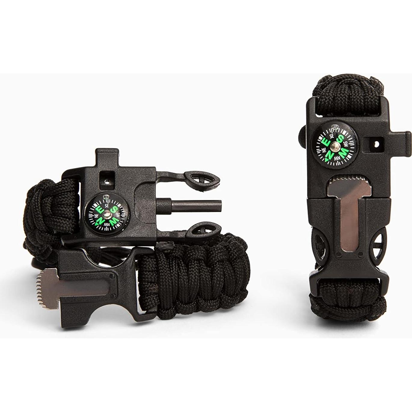 Pulsera Multiusos Bushcraft Survival 5 en 1 para Camping