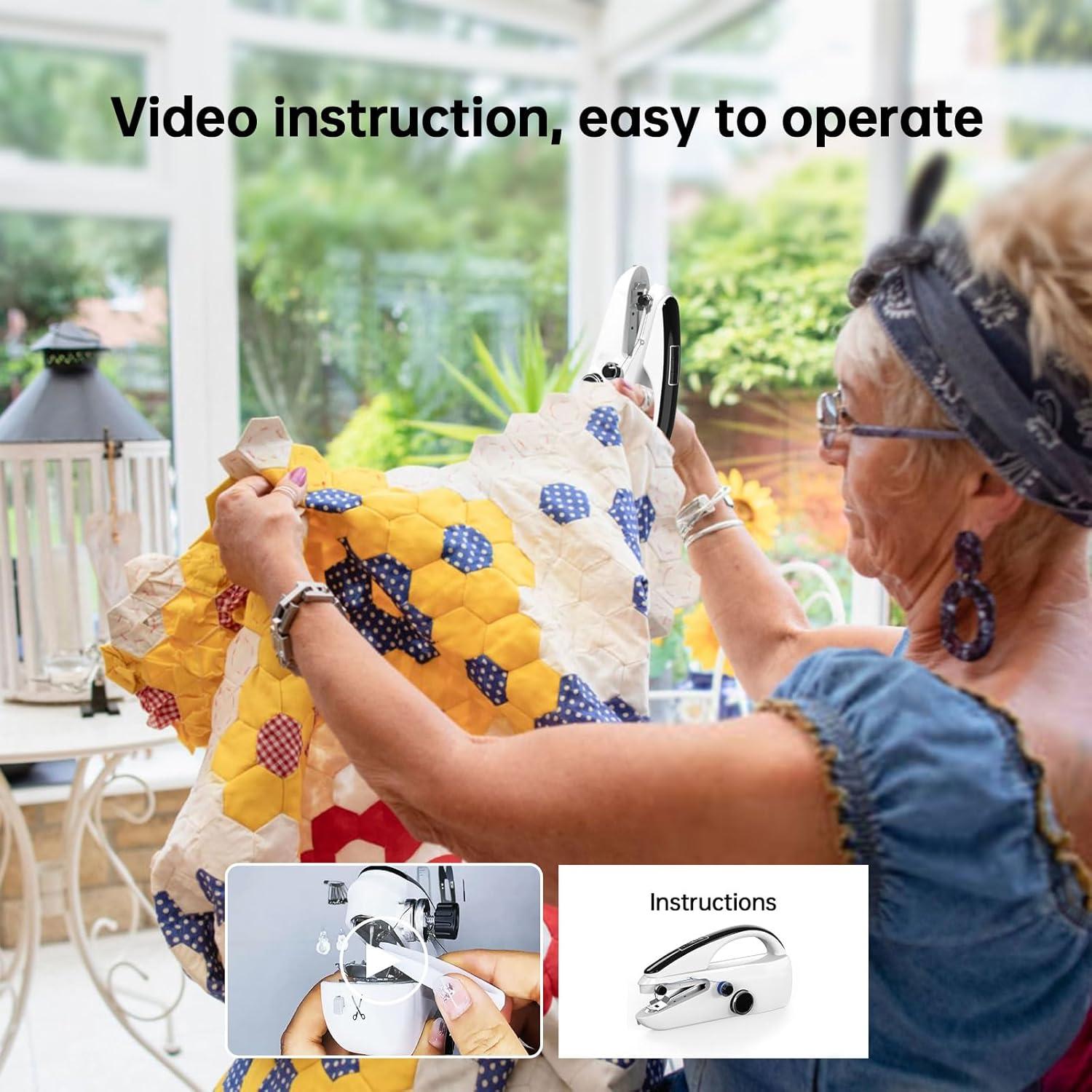 Máquina de Coser Portátil Aovly Clotho II Mini 0.41kg