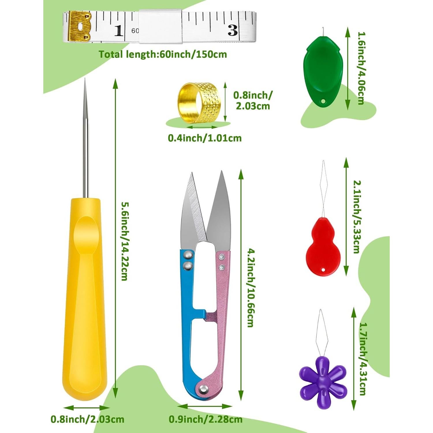 Set de Desgarradores de Costura FIVEIZERO - 2 Grandes y 2 Pequeños