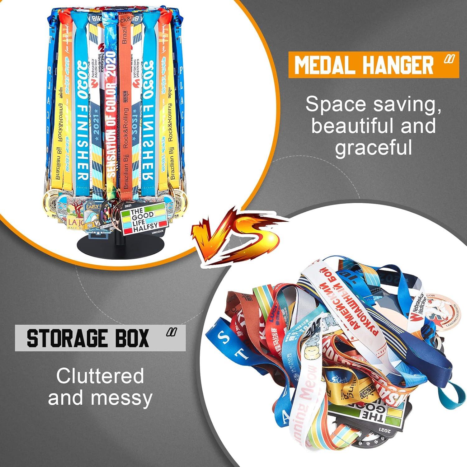 Soporte para Medallas Shimeyao Ajustable 53.84 cm Rotativo