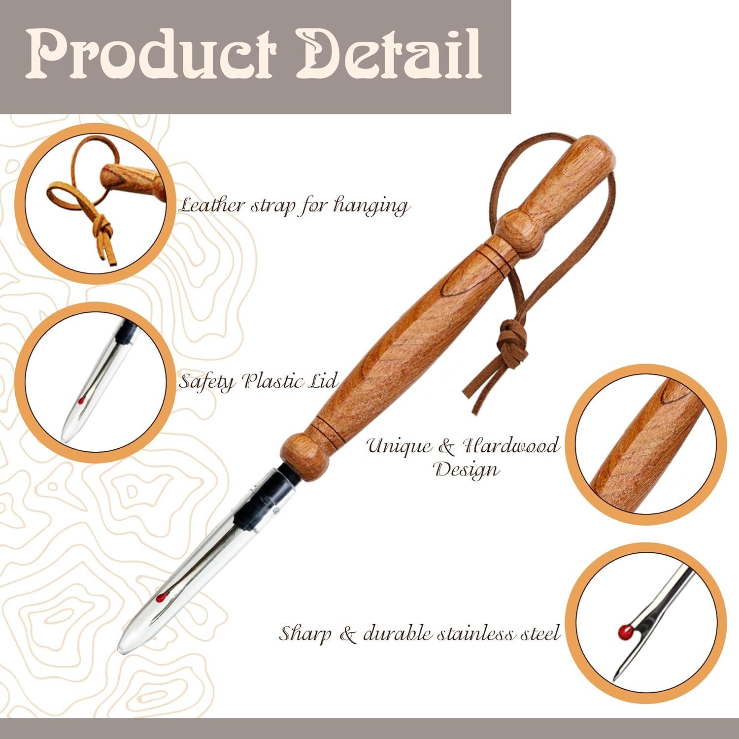 Desgarrador de Costura SAVINA de Madera Dura y Acero Inoxidable