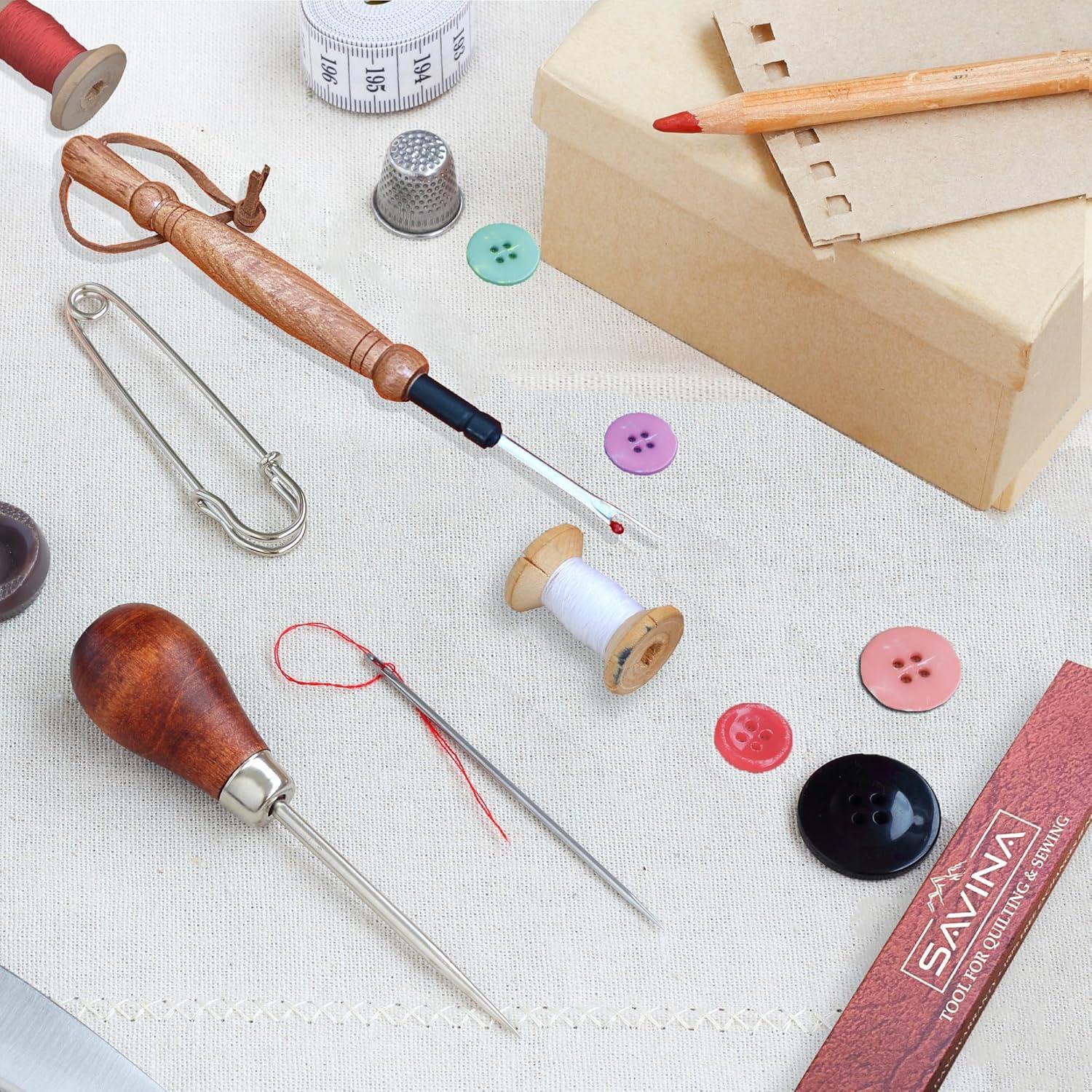 Desgarrador de Costura SAVINA de Madera Dura y Acero Inoxidable