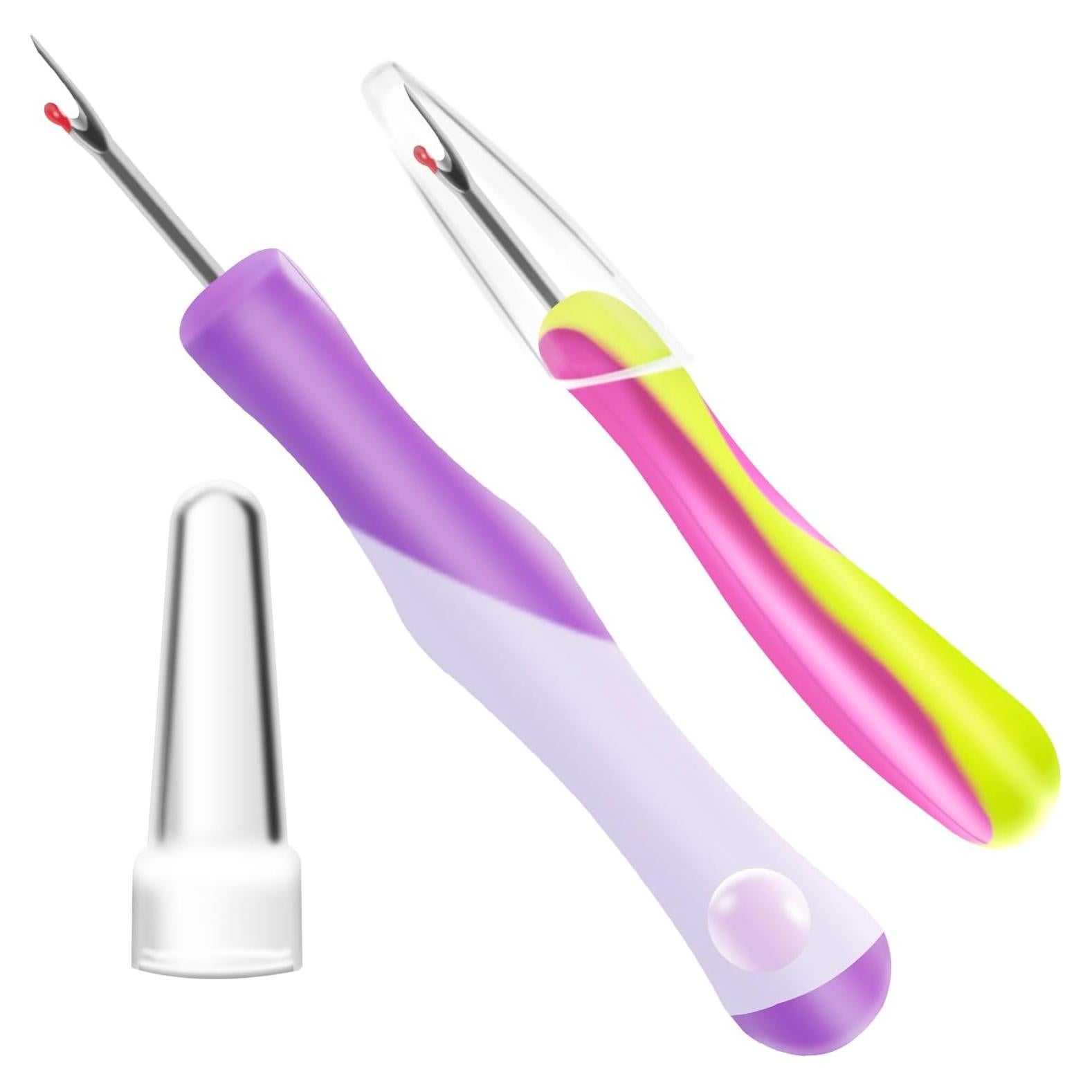 Desgarradores de Costura Aecsze 2 Pcs 13.2 cm Morado Verde