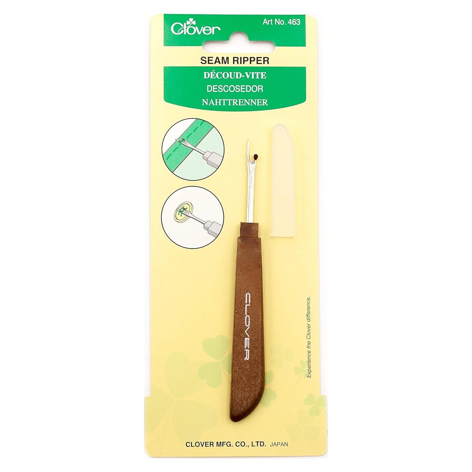Desgarrador de Costuras Clover 463 - Herramienta de Costura