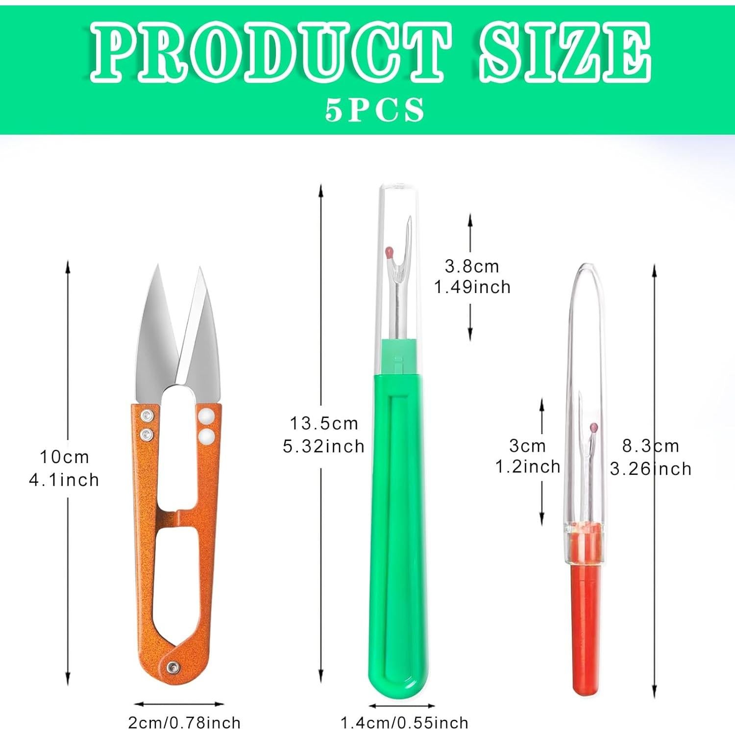 Kit Desgarradores de Costura MUUZLL - 2 Grandes y 2 Pequeños