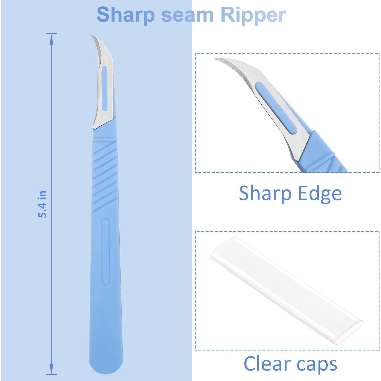 10 Desgarradores de Costura Mudder con Estuche Protector