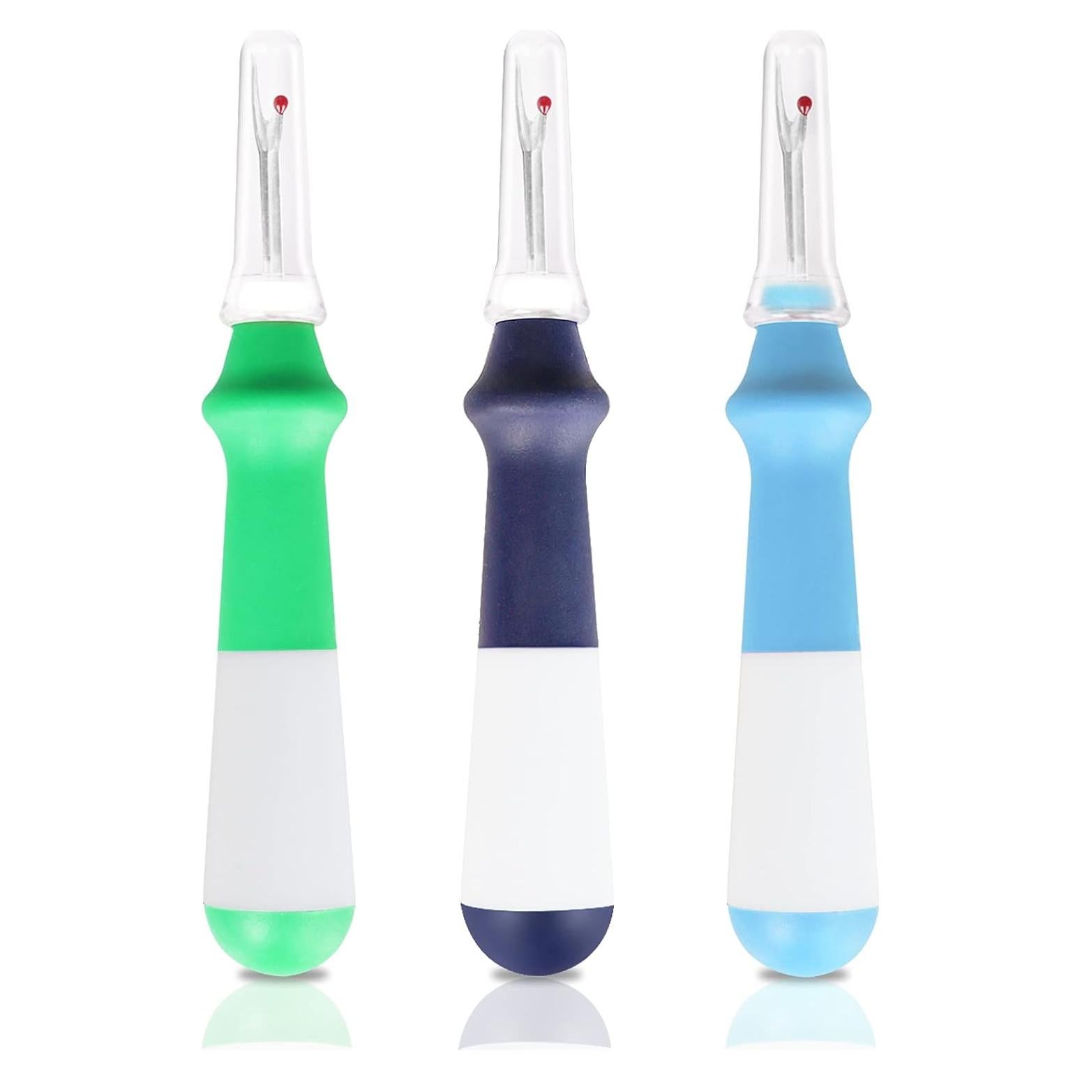 Desgarrador de Costuras Lhedon 3 Piezas Ergonómico Colorido