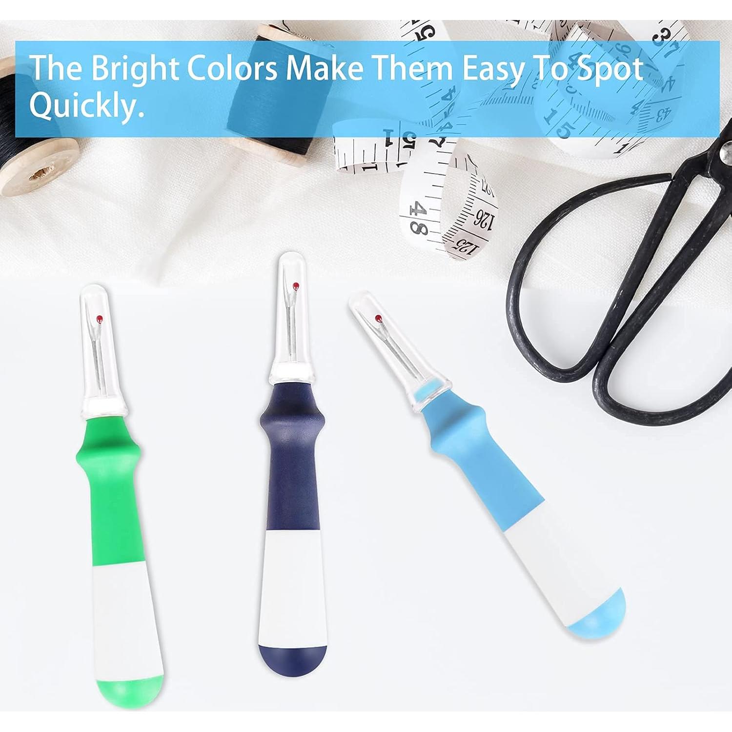 Desgarrador de Costuras Lhedon 3 Piezas Ergonómico Colorido