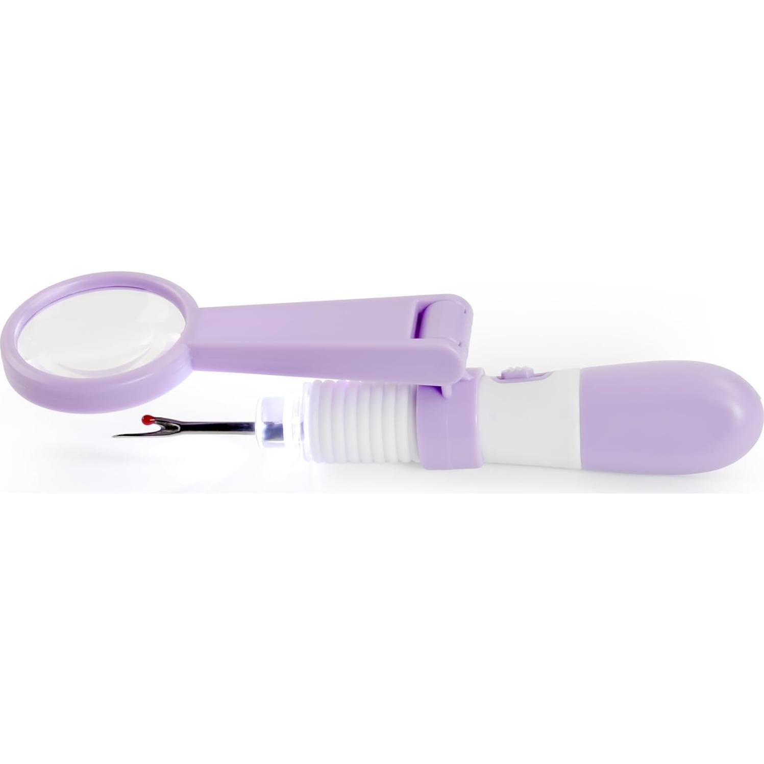 Destripador de Costuras LED Dritz 3X Púrpura con Baterías