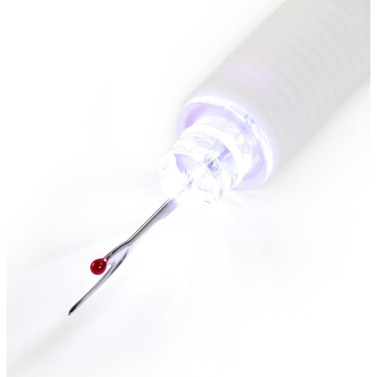 Destripador de Costuras LED Dritz 3X Púrpura con Baterías