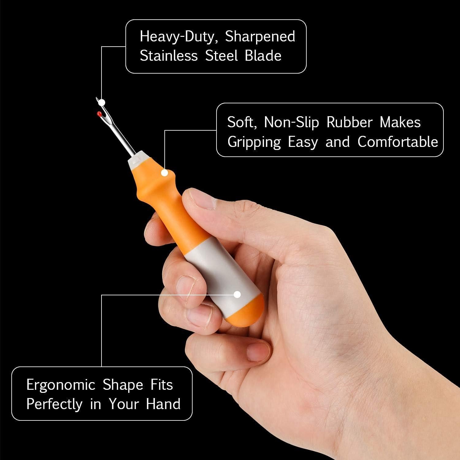 Desgarrador de Costuras Mudder 5 Piezas Ergonómico Colorido