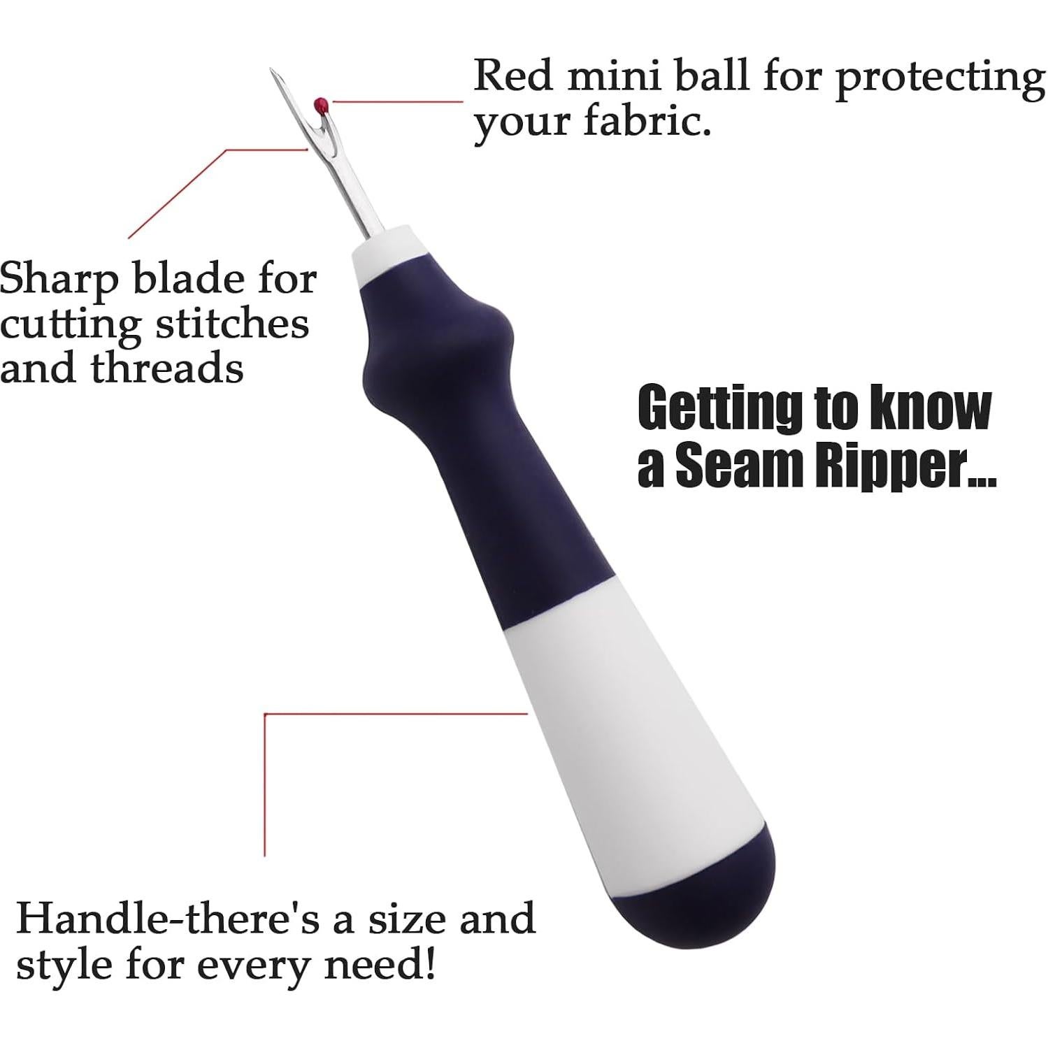 Desgarrador de Costura GDMINLO 3 Piezas Ergonomico 13 cm