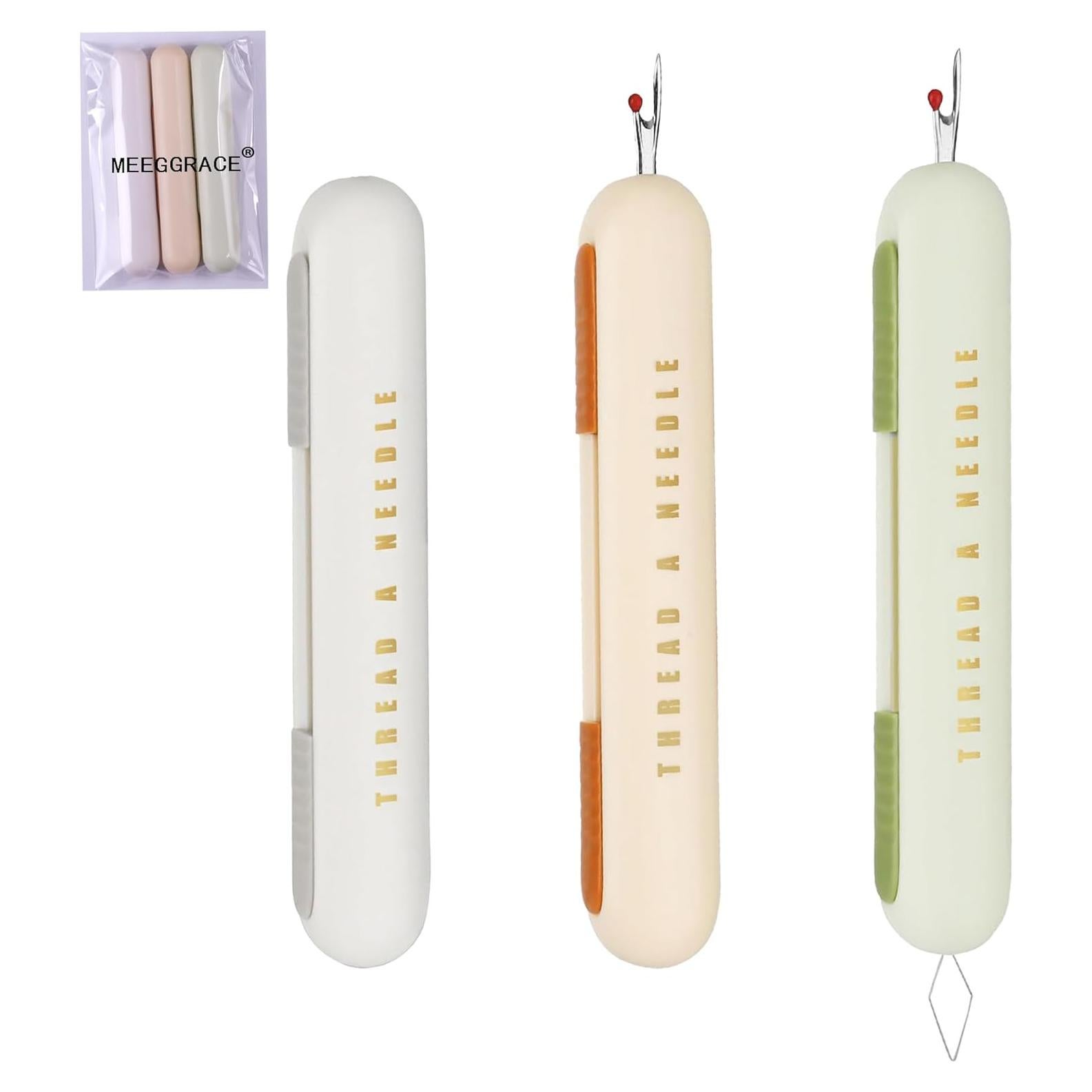 Desgarradores de Costura 2-en-1 Meggy - Enhebrador y Removedor